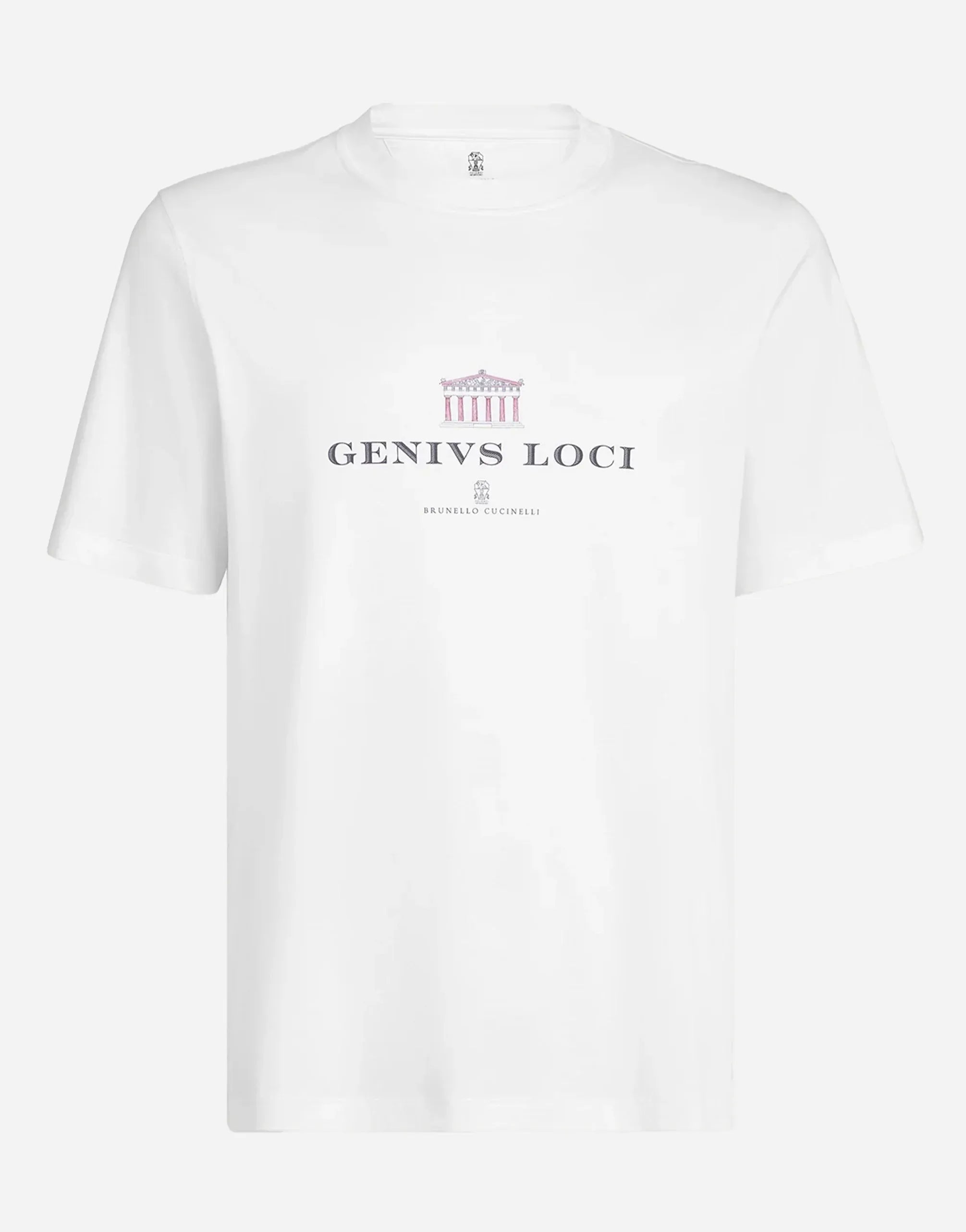 Brunello Cucinelli Cotton Jersey Graphic-Print T-Shirt