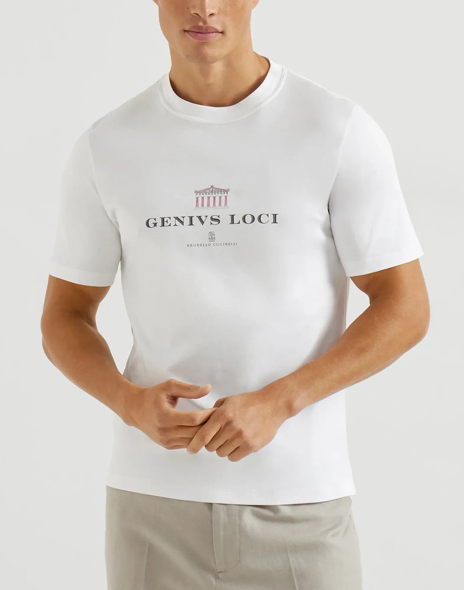 Brunello Cucinelli Cotton Jersey Graphic-Print T-Shirt