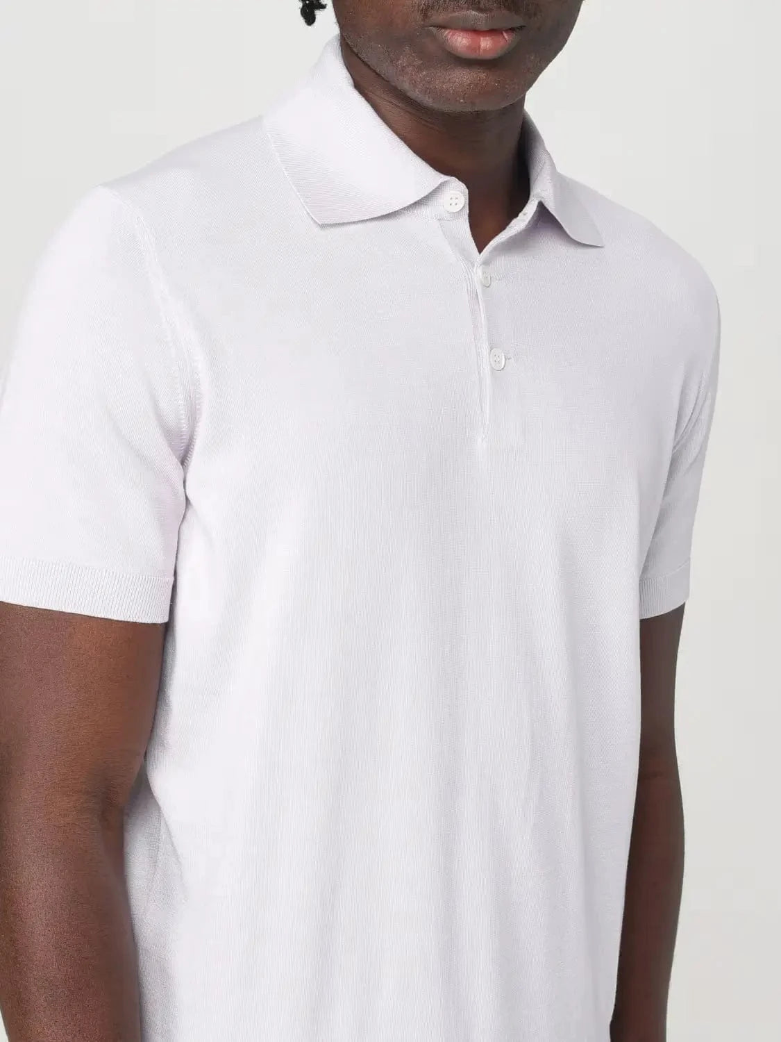 Brunello Cucinelli Cotton Knit Polo Shirt