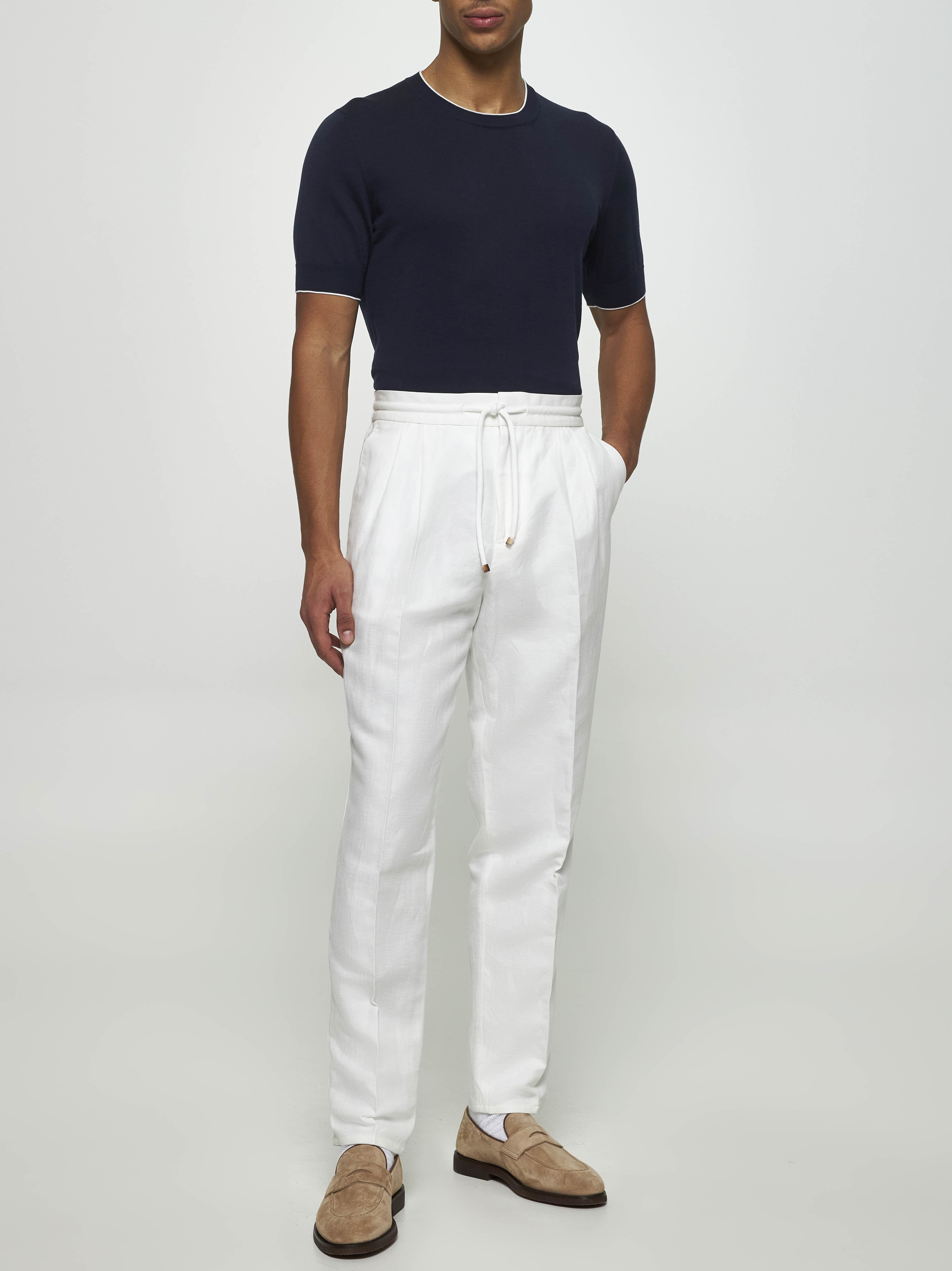 Brunello Cucinelli Cotton Knit T-Shirt