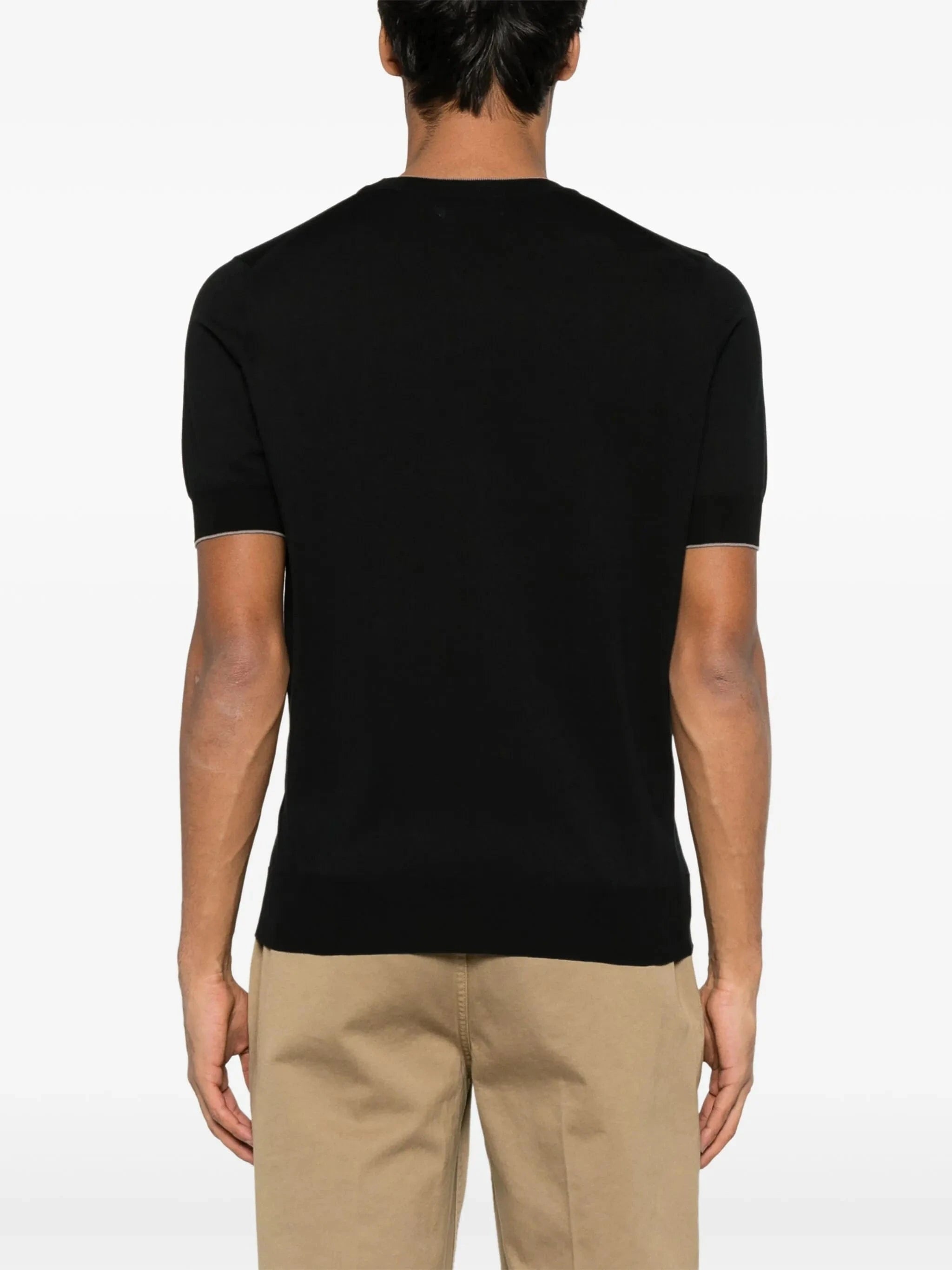 Brunello Cucinelli Cotton Knit T-Shirt