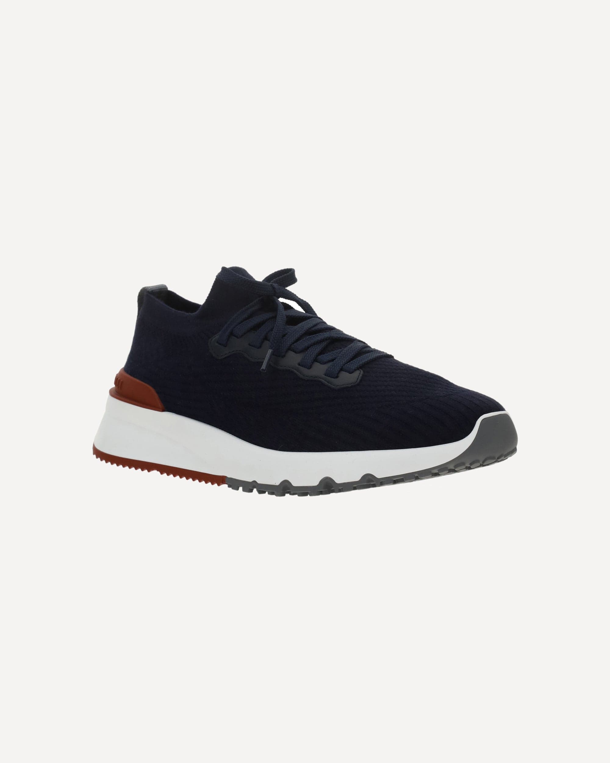 Brunello Cucinelli Cotton Lace-Up Sneakers - alternate view