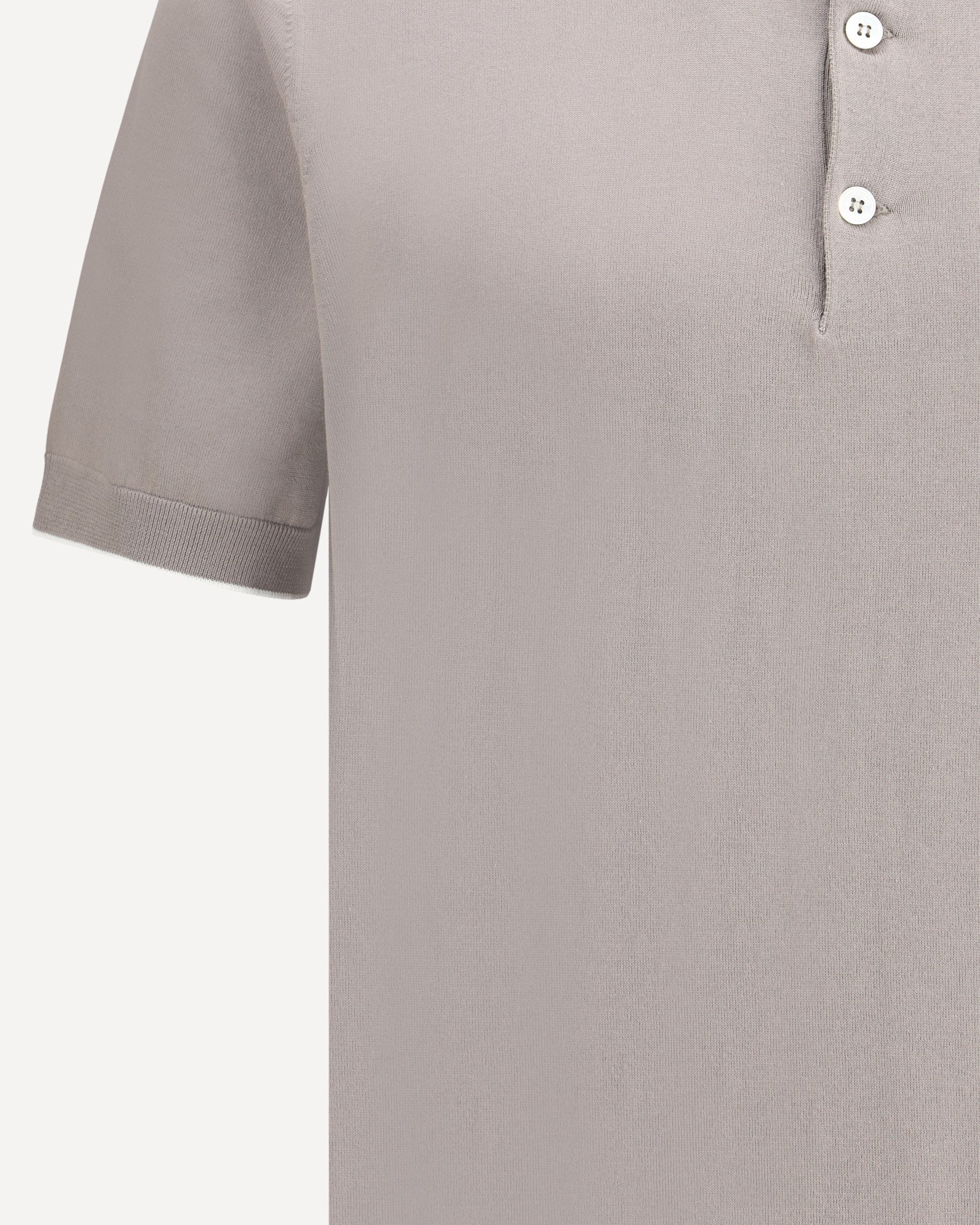 Brunello Cucinelli Cotton Lightweight Knit Polo Shirt