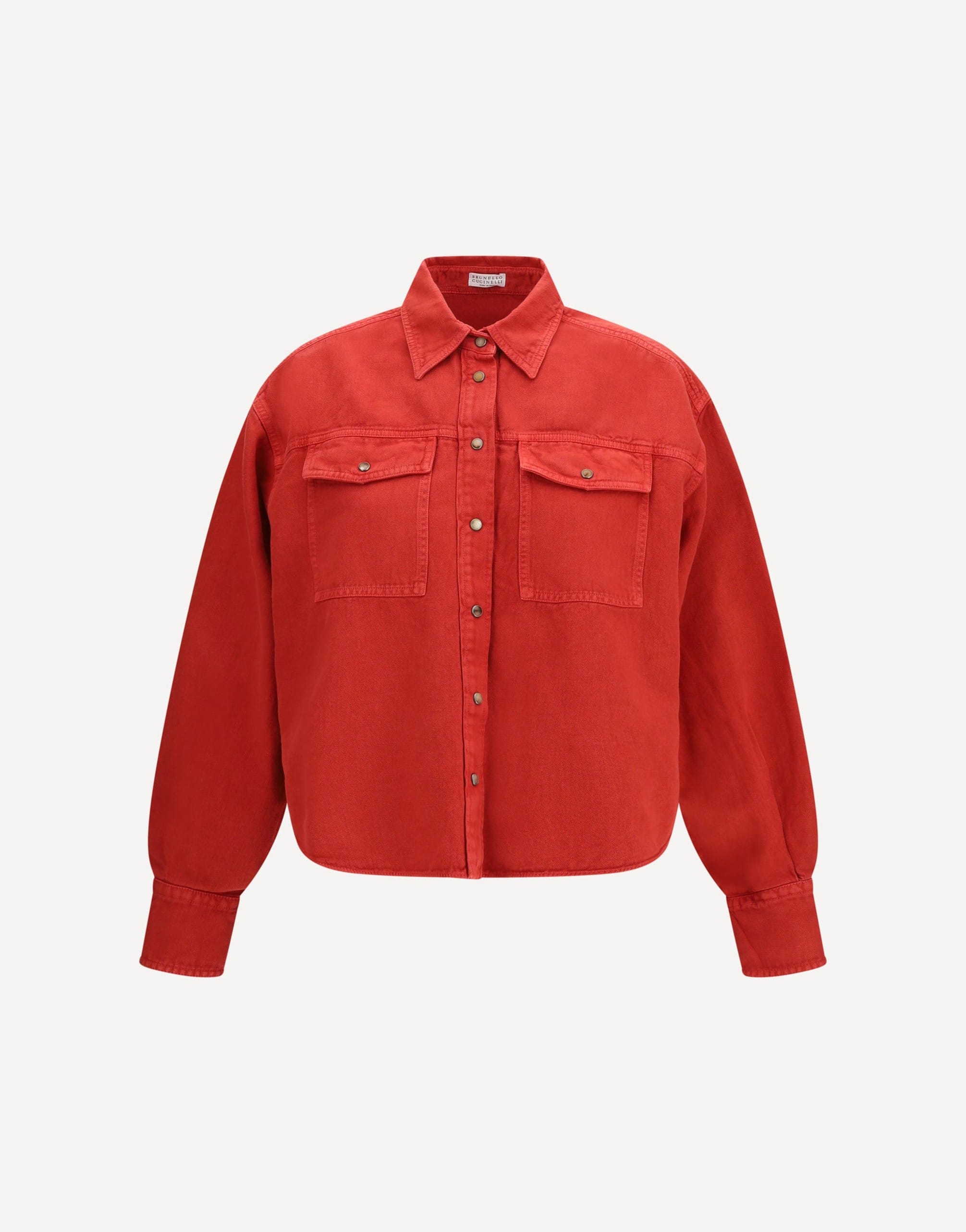 Brunello Cucinelli Cotton Linen Shirt