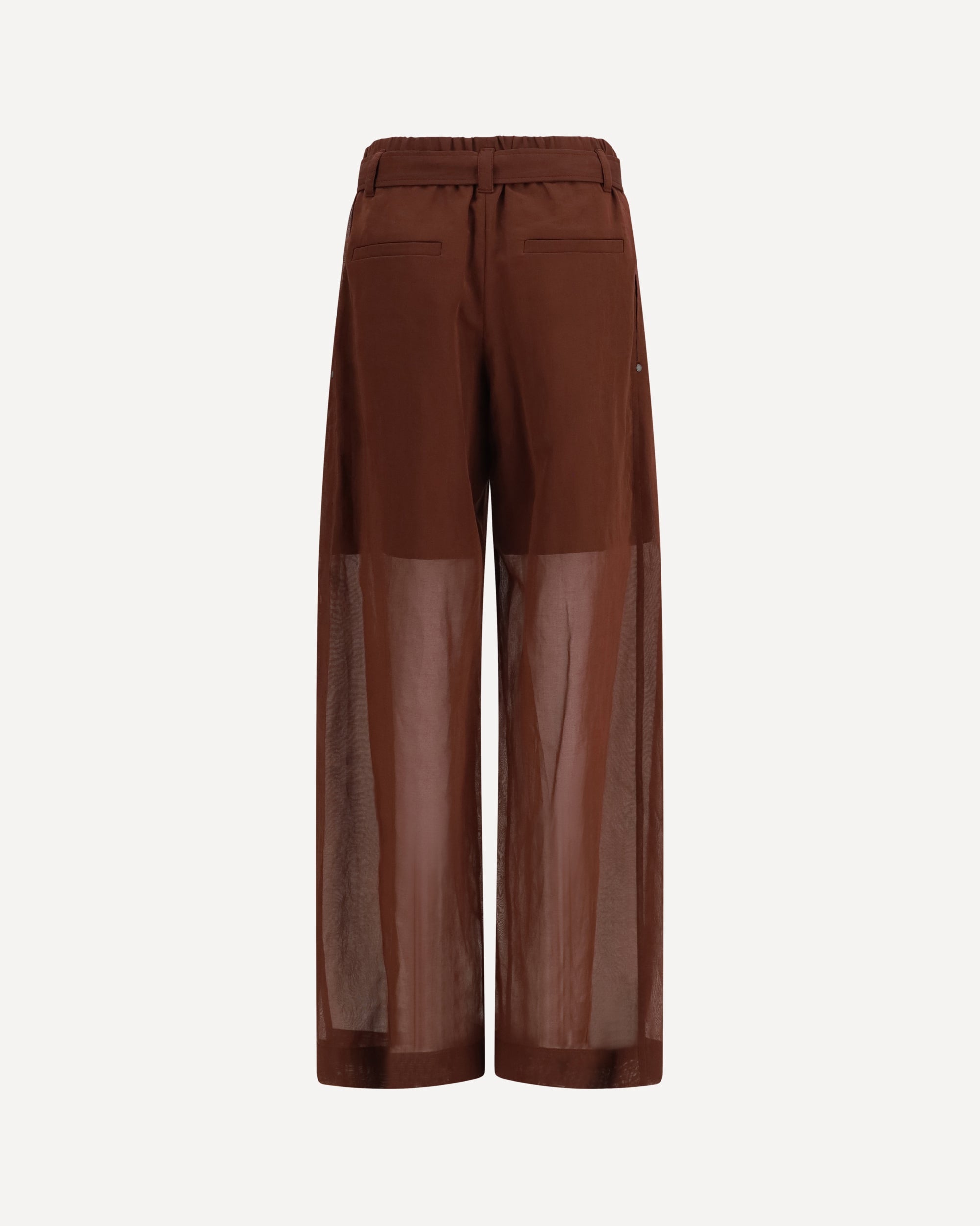Brunello Cucinelli Cotton Loose Pants With Monili - alternate view