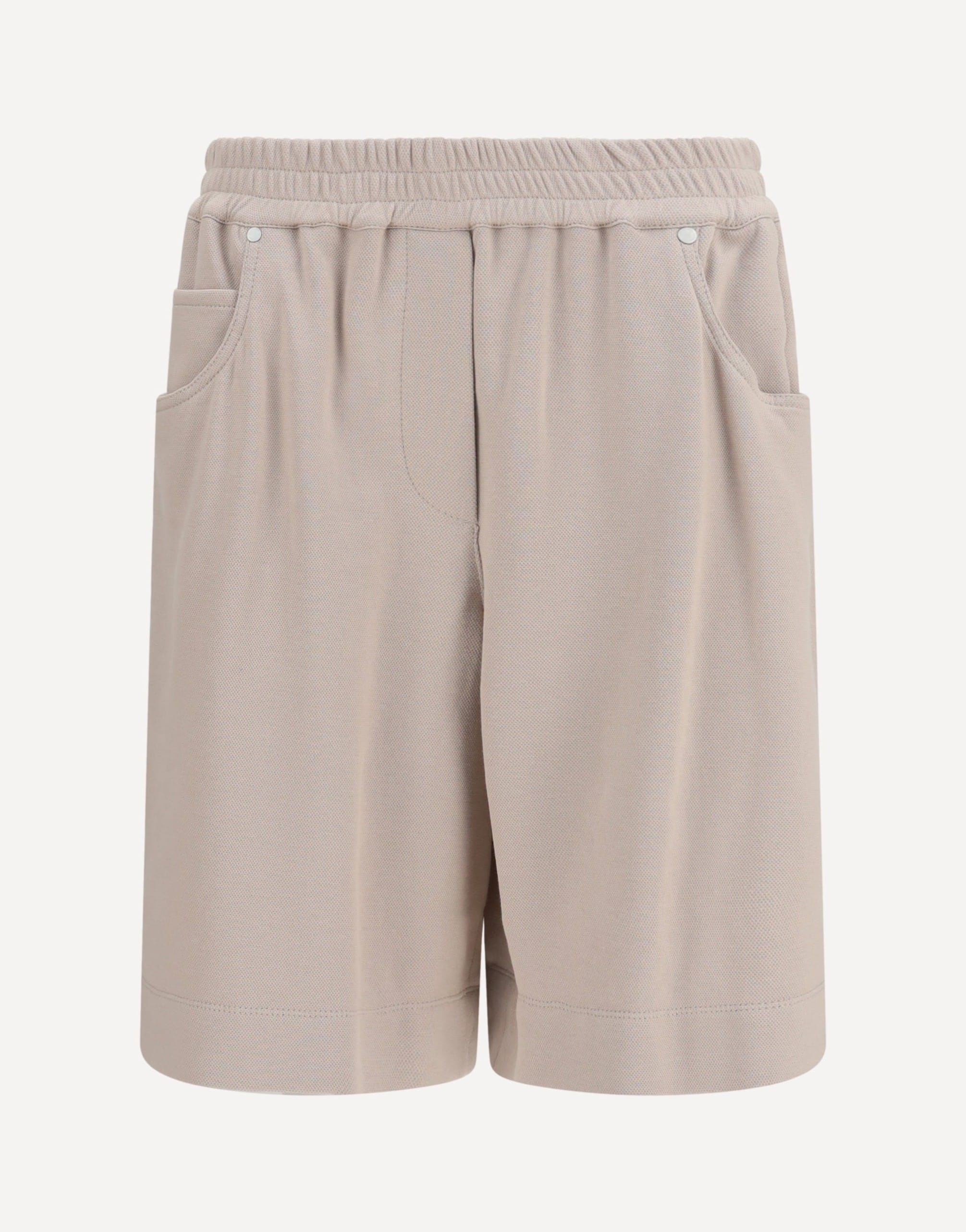 Brunello Cucinelli Cotton Piqué Shorts