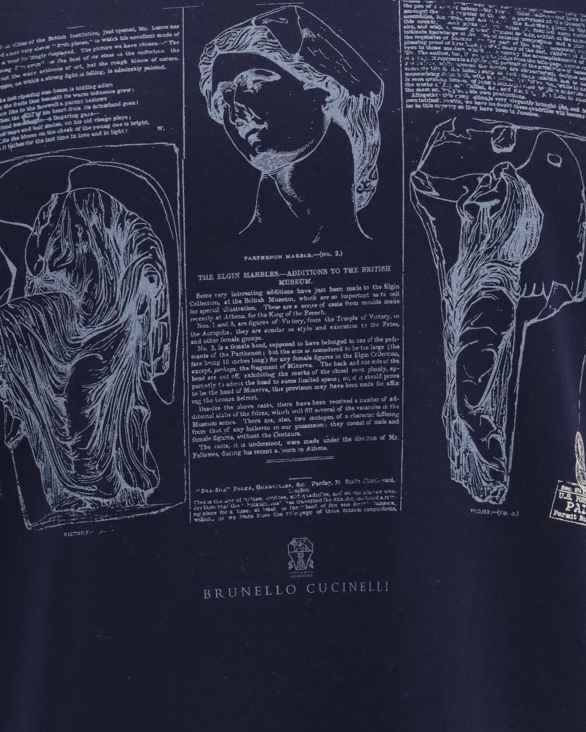 Brunello Cucinelli Brunello Cucinelli Cotton Printed T-Shirt