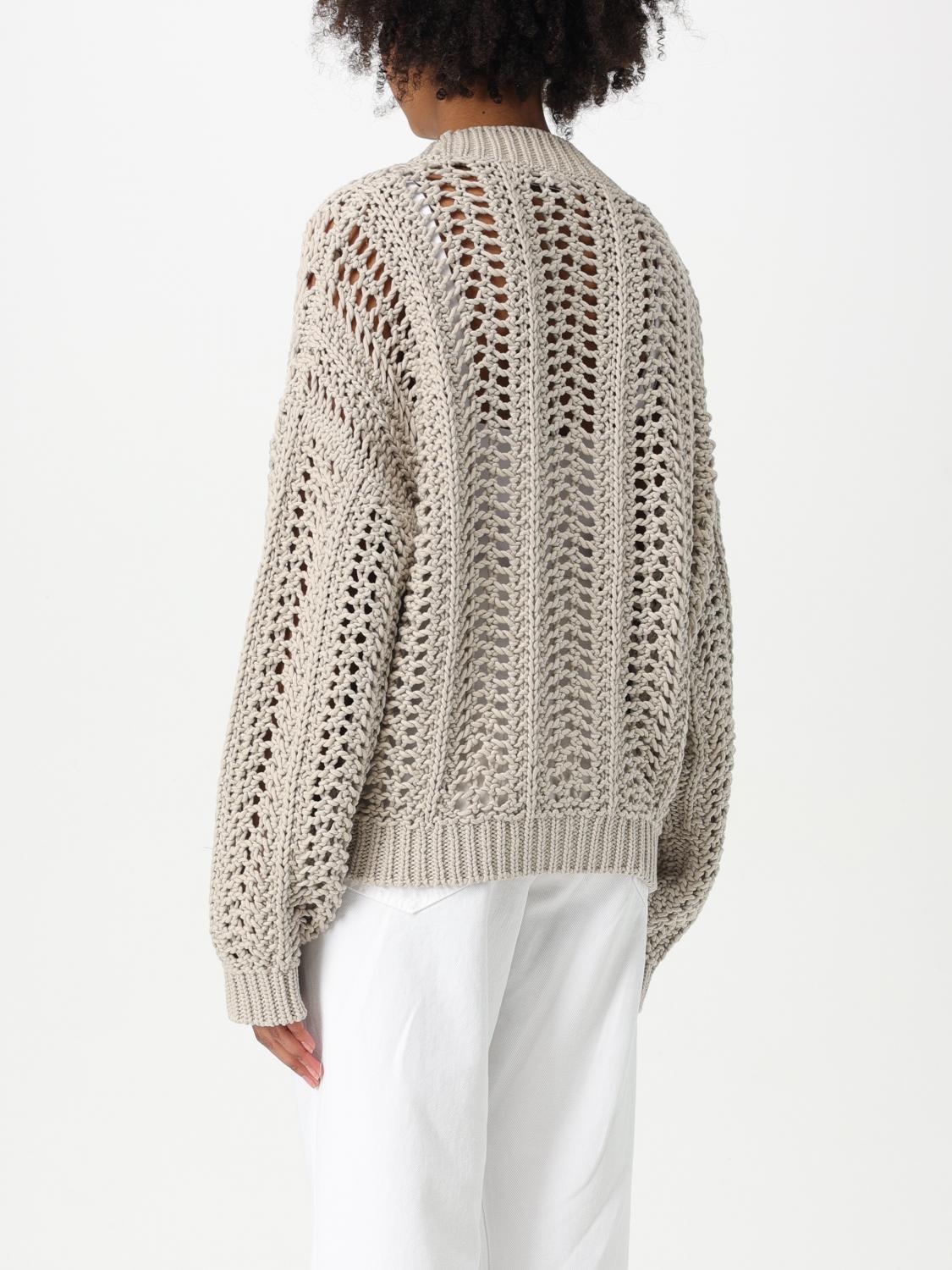 Brunello Cucinelli Cotton Ribbed Net Cardigan