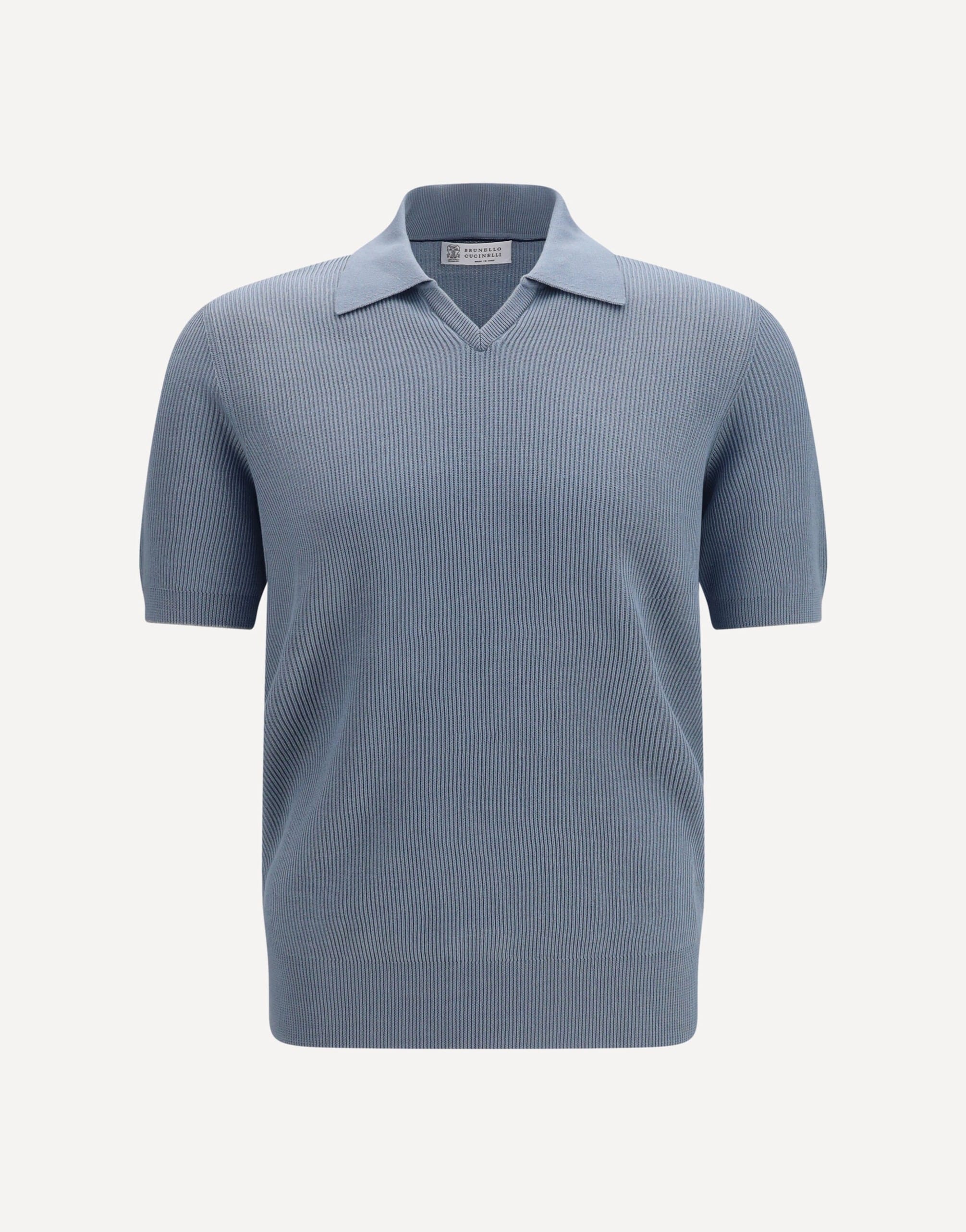 Brunello Cucinelli Brunello Cucinelli Cotton Ribbed Polo