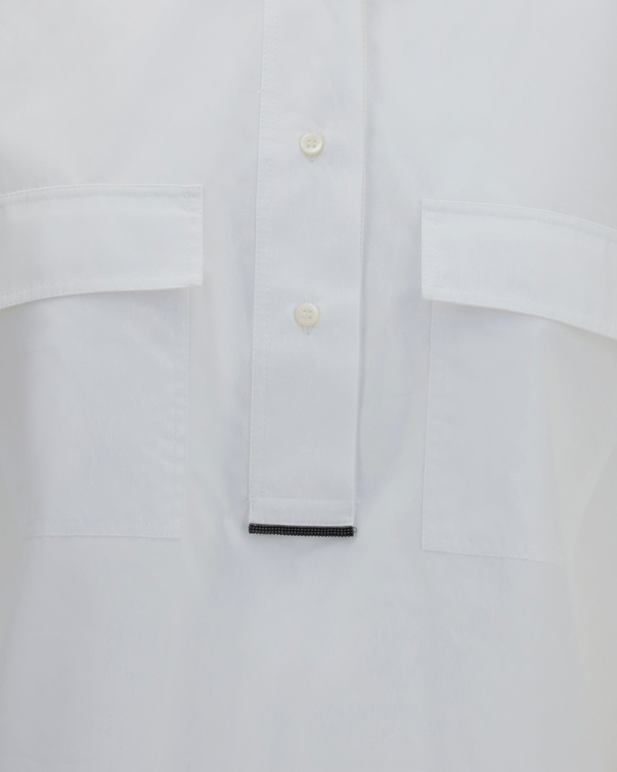 Brunello Cucinelli Brunello Cucinelli Cotton Shirt With Monili Details
