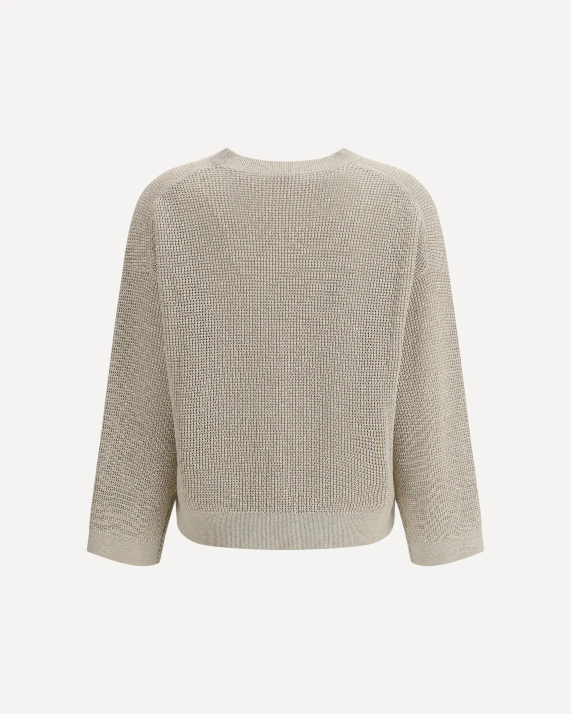 Brunello Cucinelli Cotton Sparkling Net Sweater