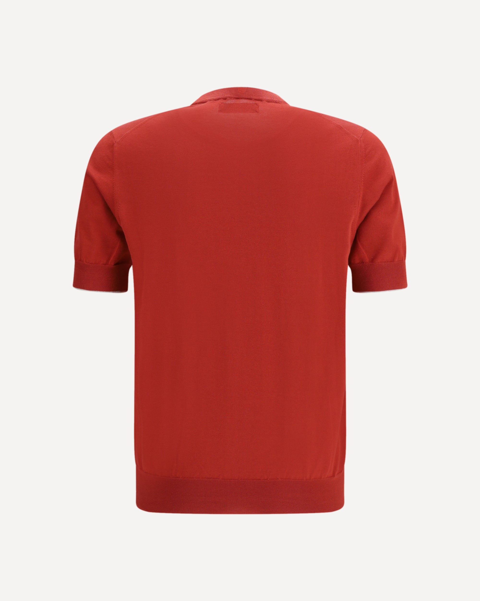 Brunello Cucinelli Cotton T-Shirt With Ribbed Crew Neck - alternate view
