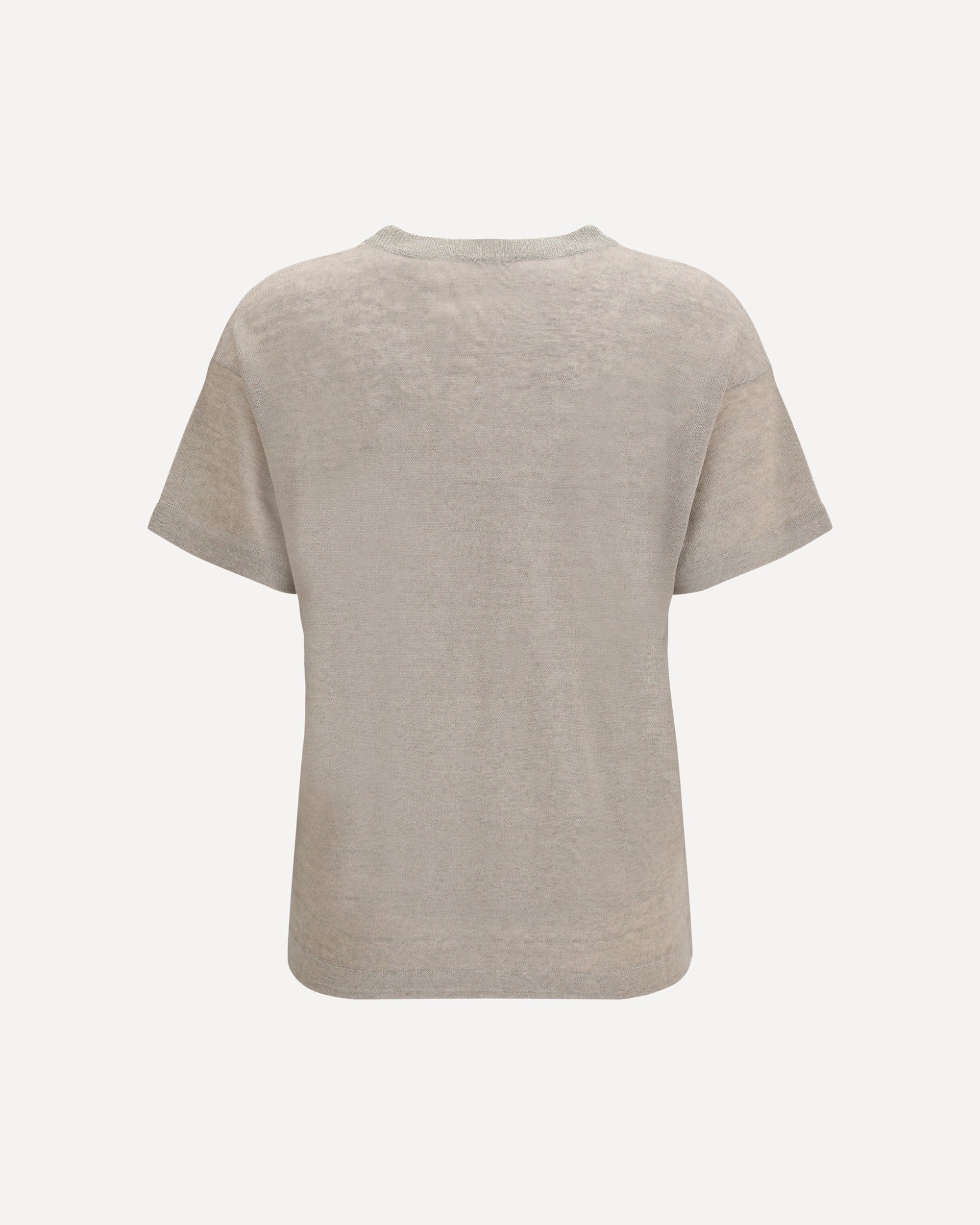Brunello Cucinelli T-shirt girocollo a maniche corte - alternate view