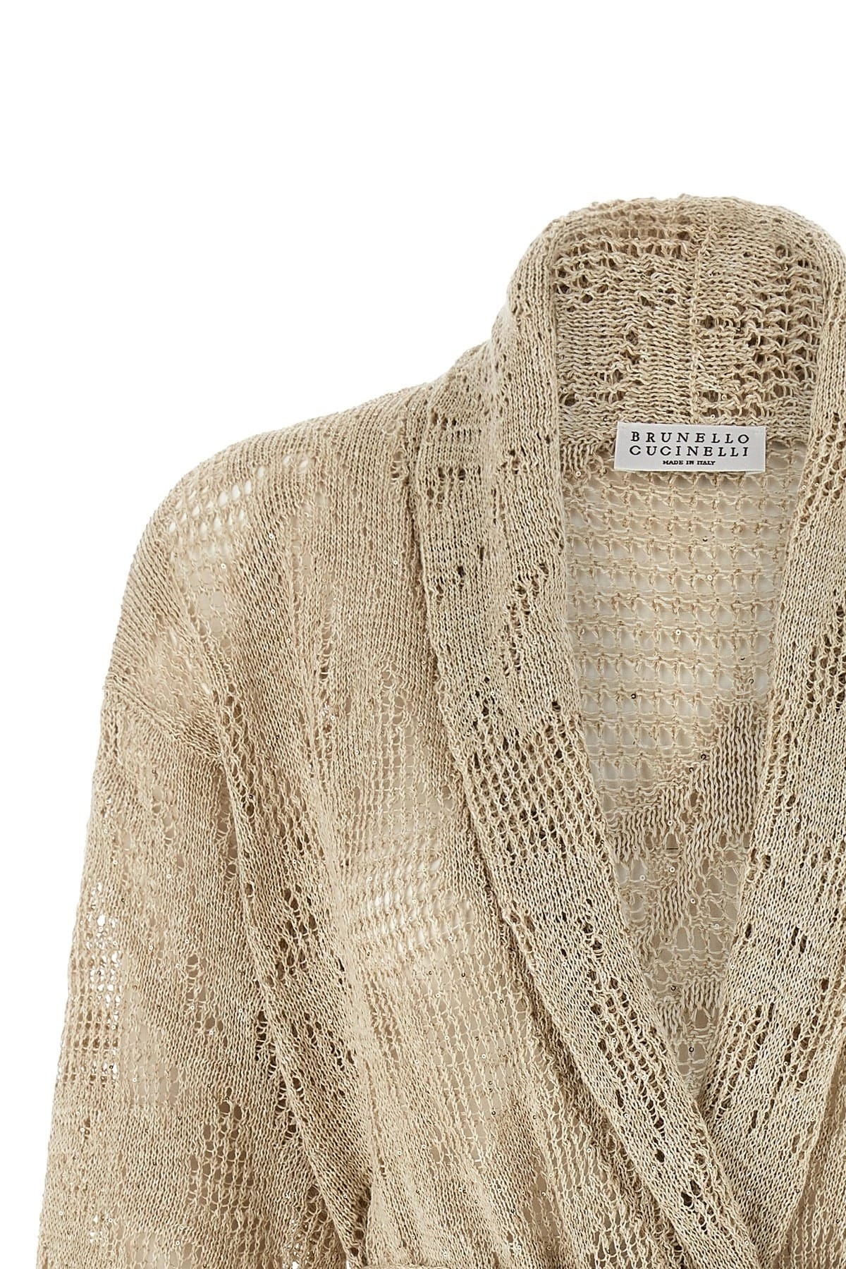 Brunello Cucinelli Brunello Cucinelli Crochet Shawl Cardigan