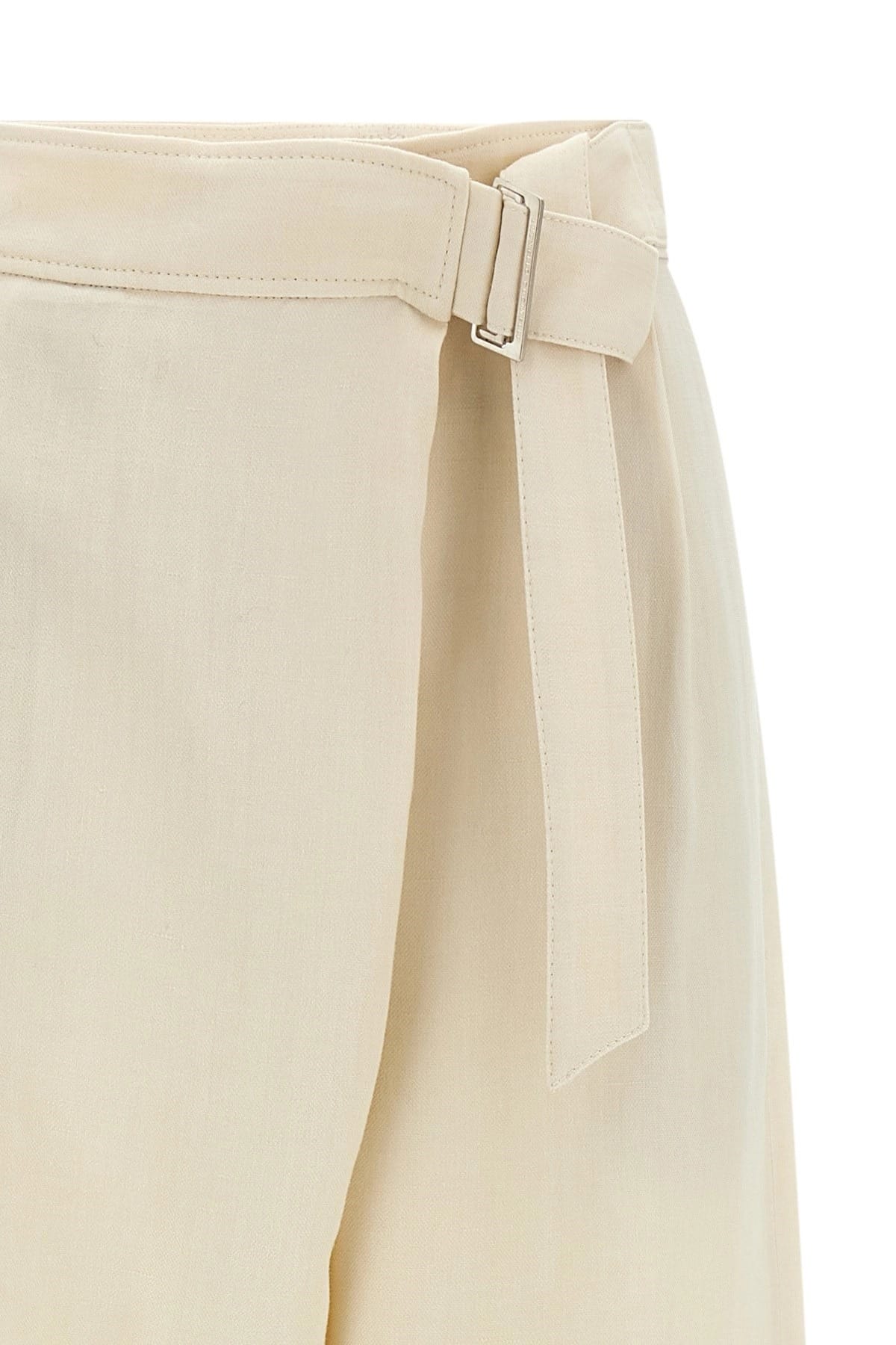 Brunello Cucinelli Brunello Cucinelli Crossed Palazzo Pants
