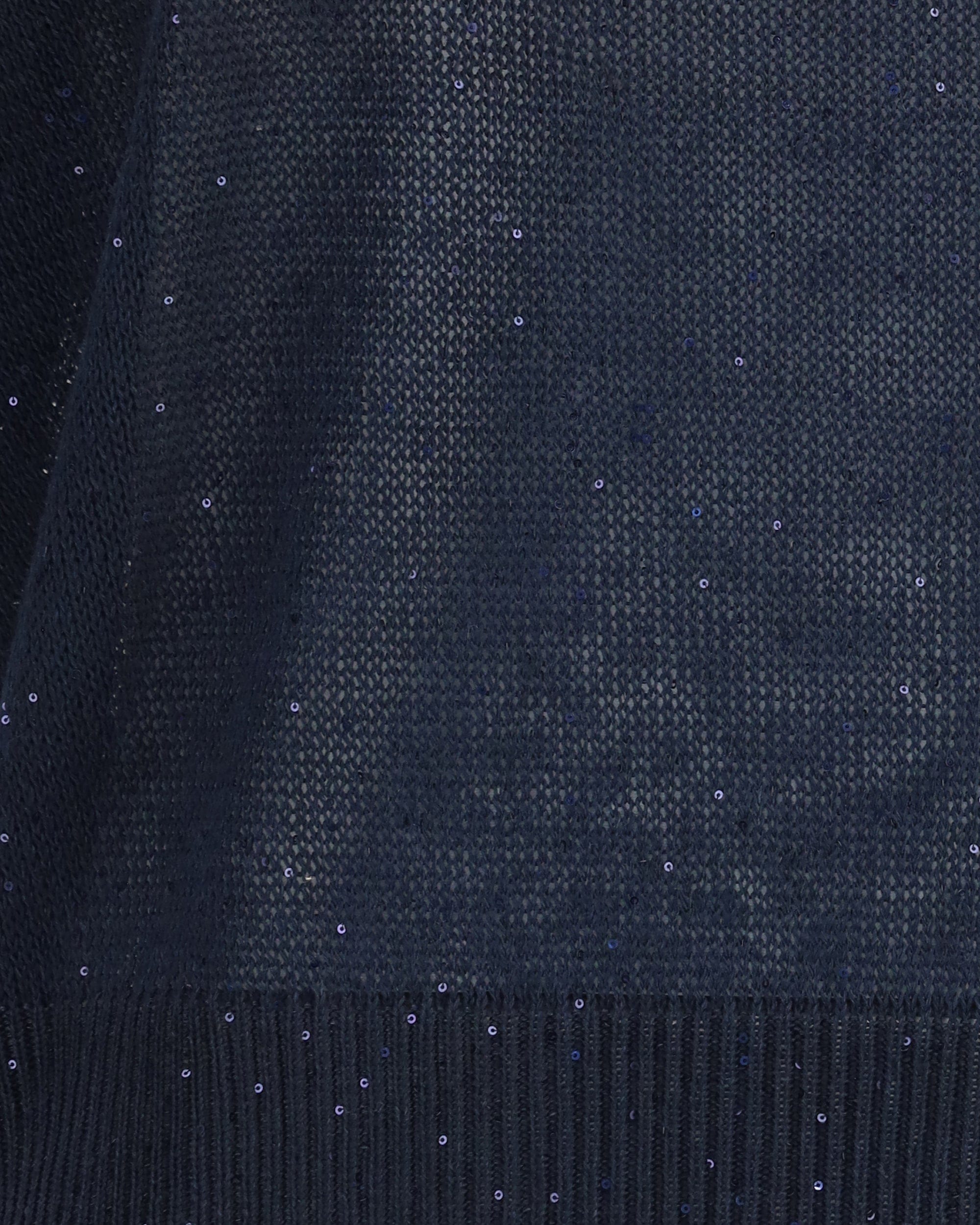 Brunello Cucinelli Dazzling Cotton Sweater With Micro Sequins