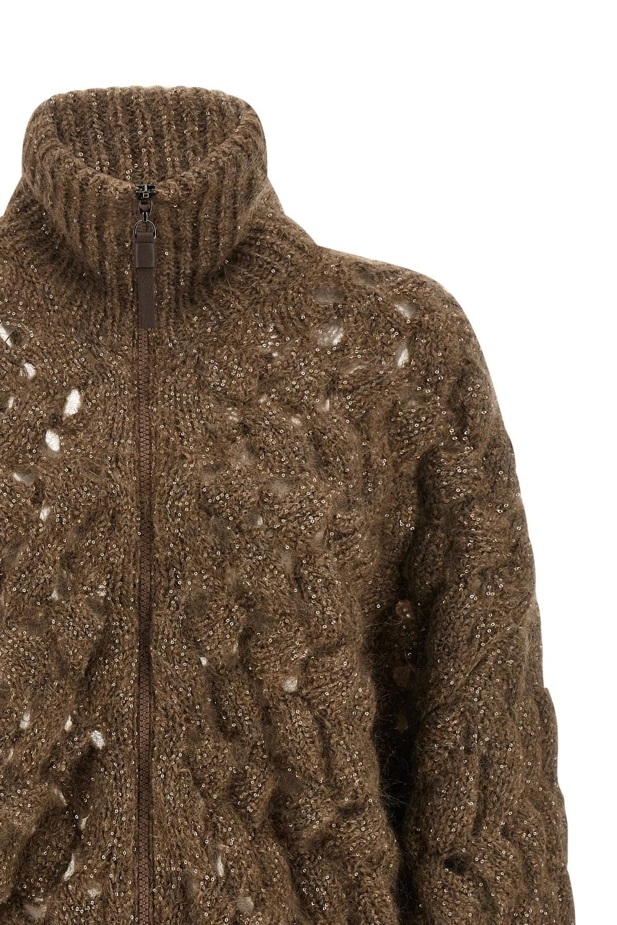 Brunello Cucinelli Brunello Cucinelli Dazzling Waves Cardigan