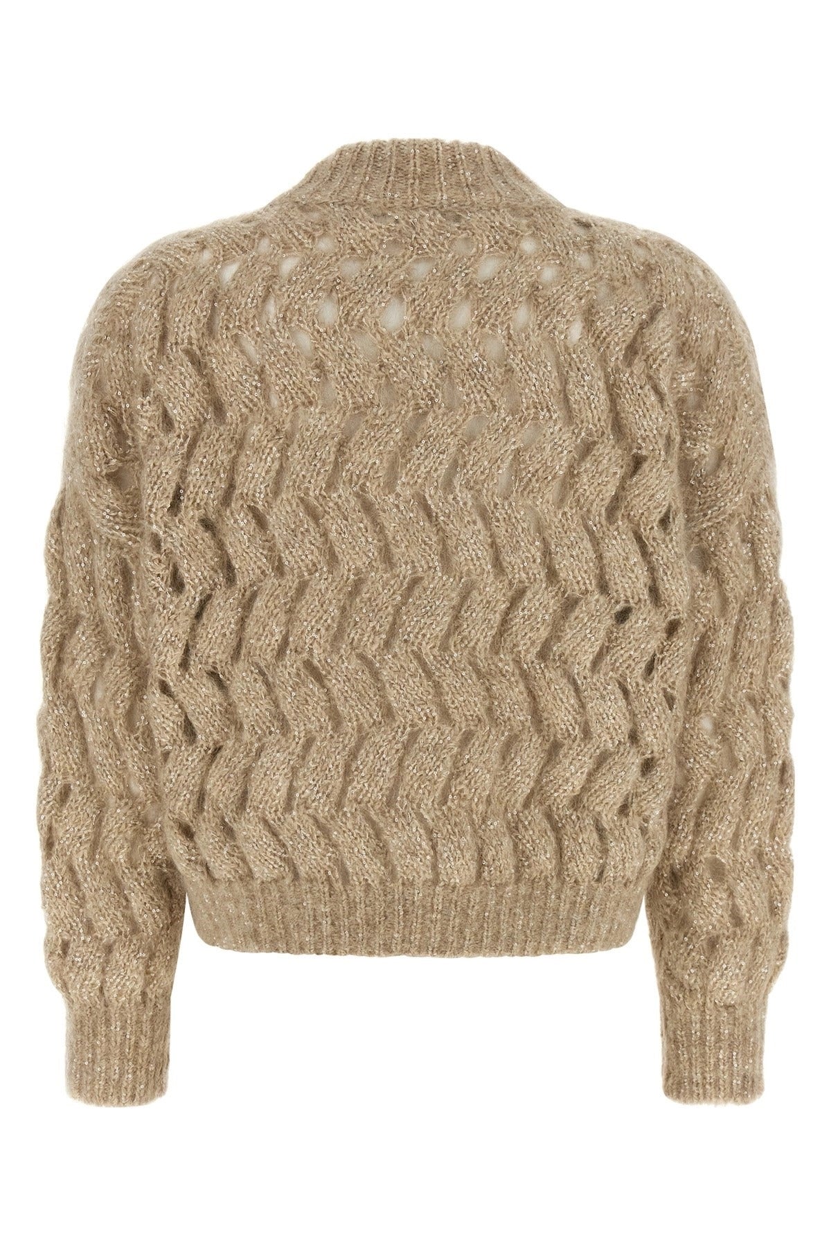 Maglione a collo alto Brunello Cucinelli Dazzling Waves