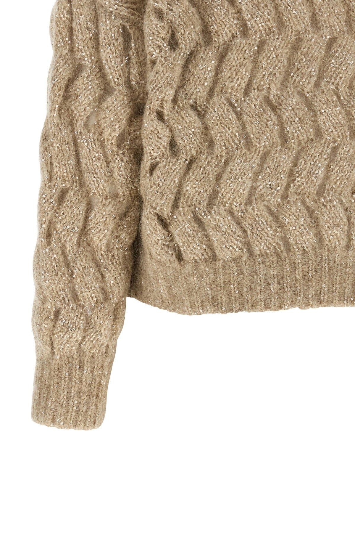 Maglione a collo alto Brunello Cucinelli Dazzling Waves