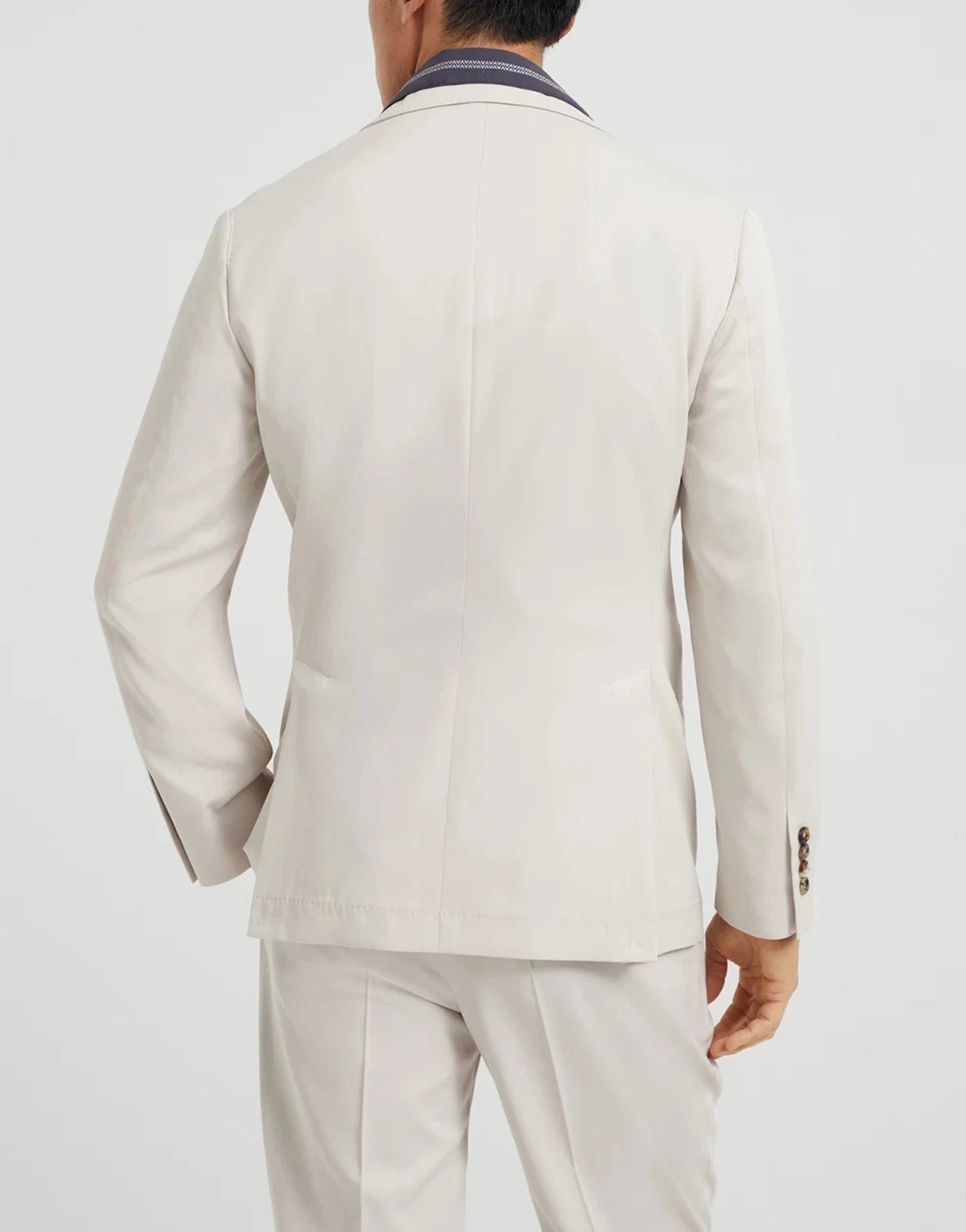 Brunello Cucinelli Délavé Silk Twill Single-Breasted Suit