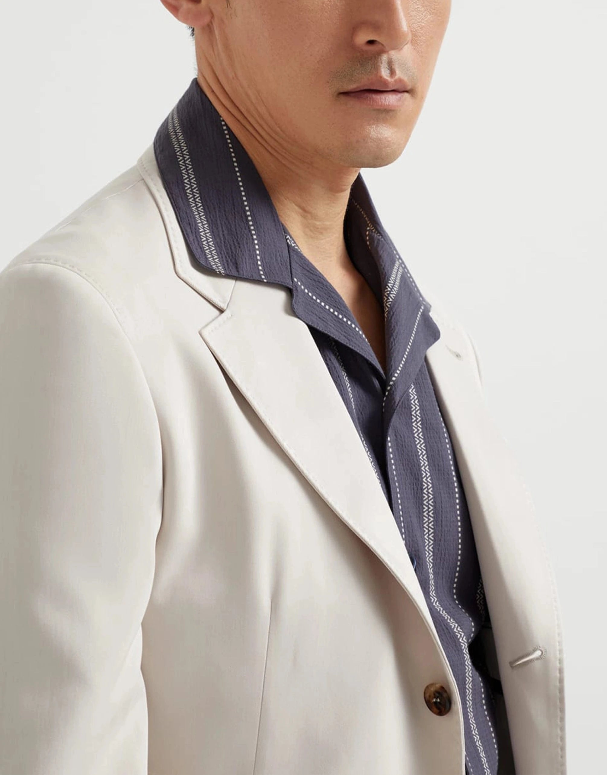 Brunello Cucinelli Délavé Silk Twill Single-Breasted Suit