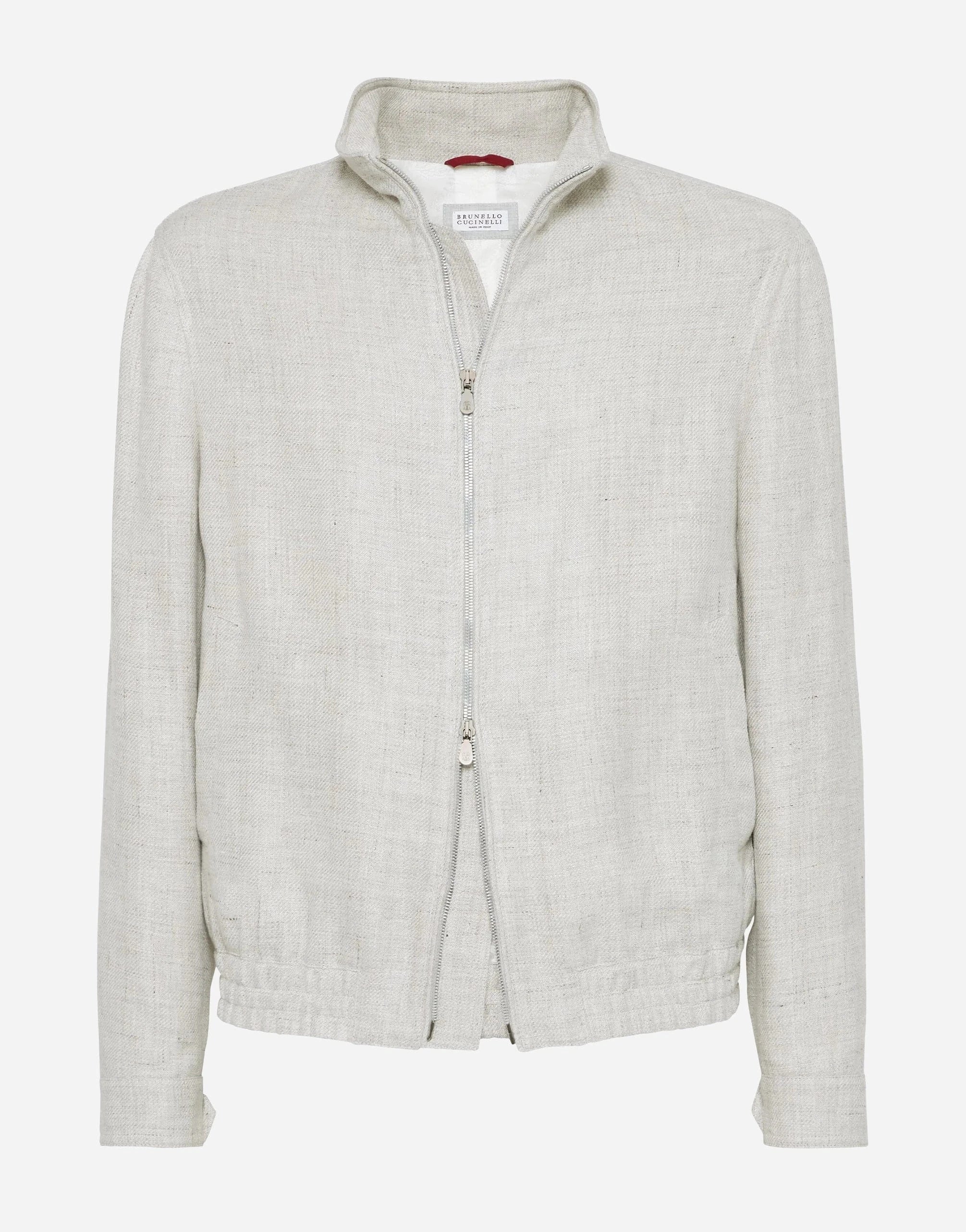 Brunello Cucinelli Diagonal Bomber Jacket