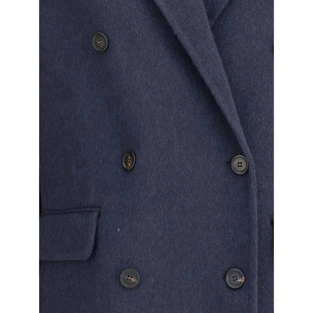 Brunello Cucinelli Double-Breasted Coat