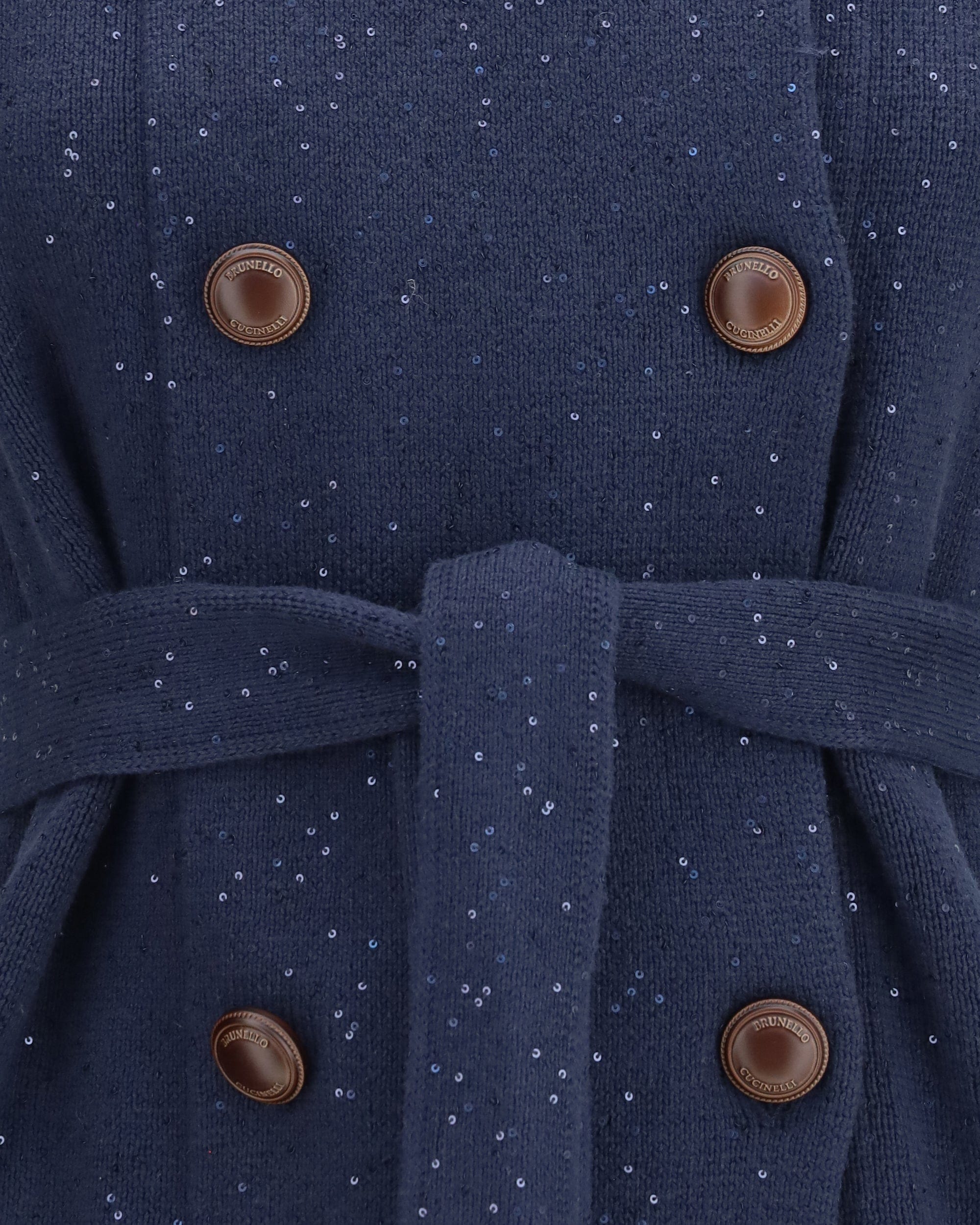 Brunello Cucinelli Brunello Cucinelli Double-Breasted Sequin Vest