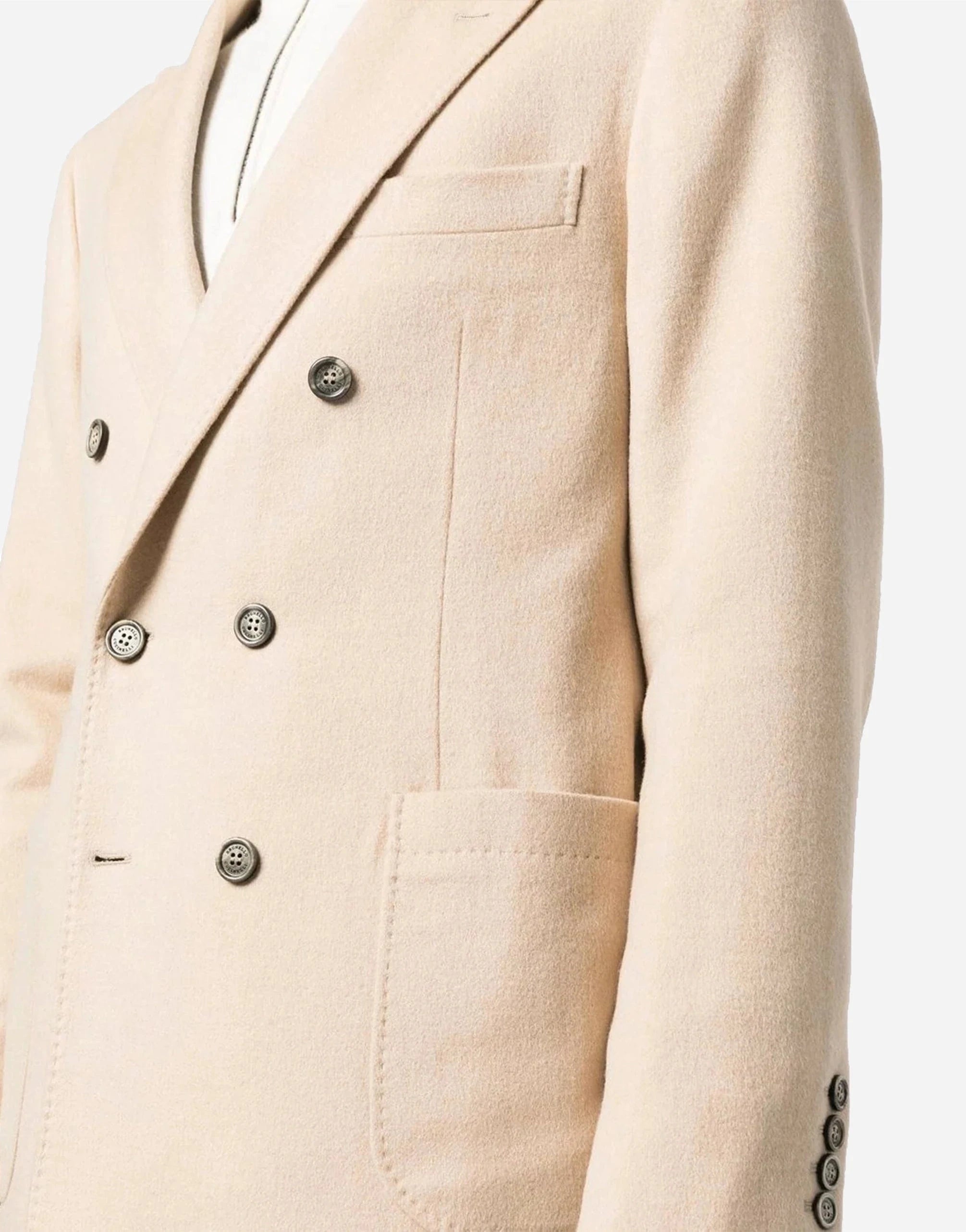 Brunello Cucinelli Double-Breasted Tailored Blazer