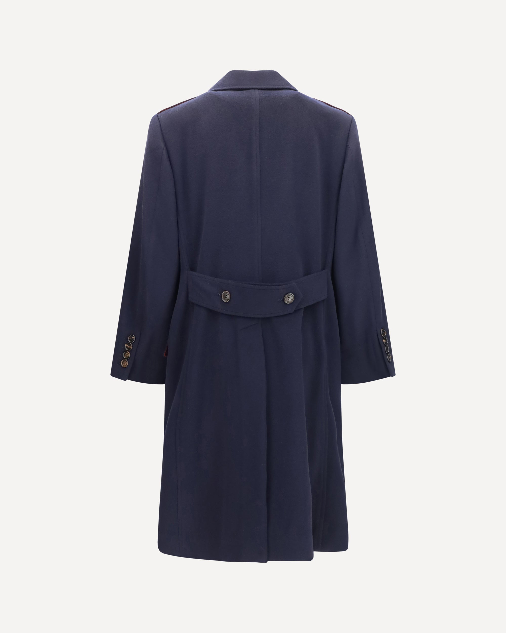 Brunello Cucinelli Manteau croisé en laine - alternate view
