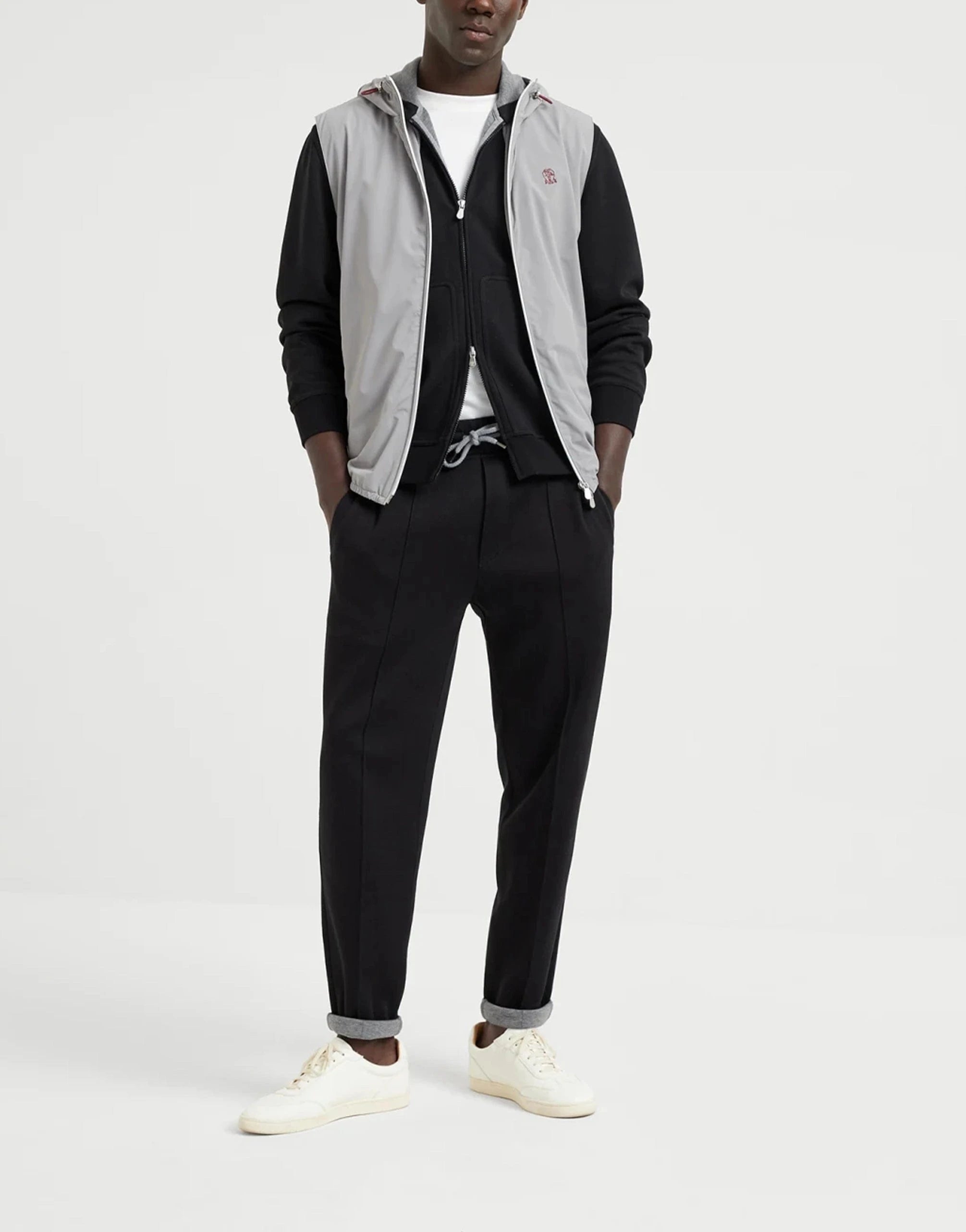 Brunello Cucinelli Double Cloth Hoodie