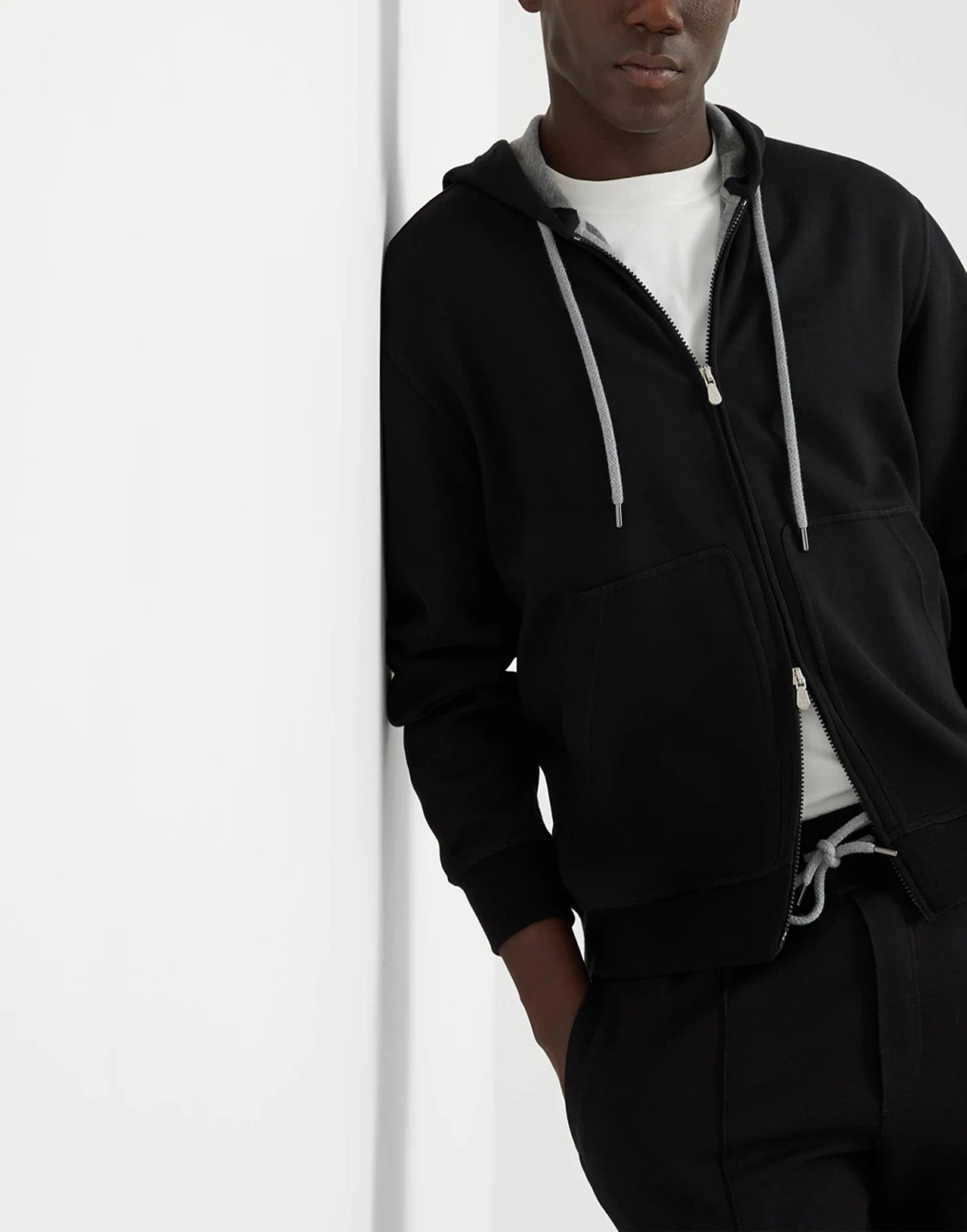 Brunello Cucinelli Double Cloth Hoodie