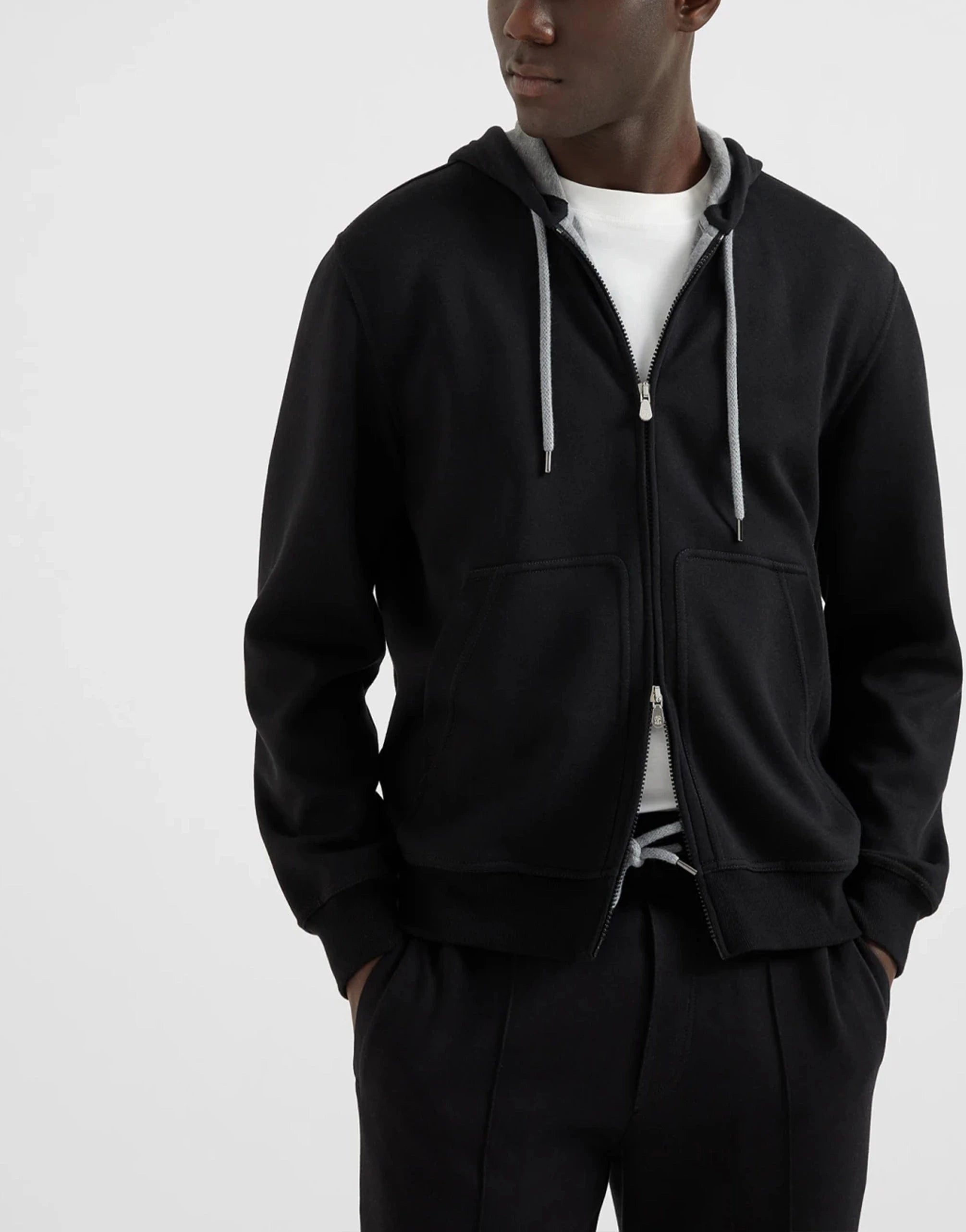 Brunello Cucinelli Double Cloth Hoodie
