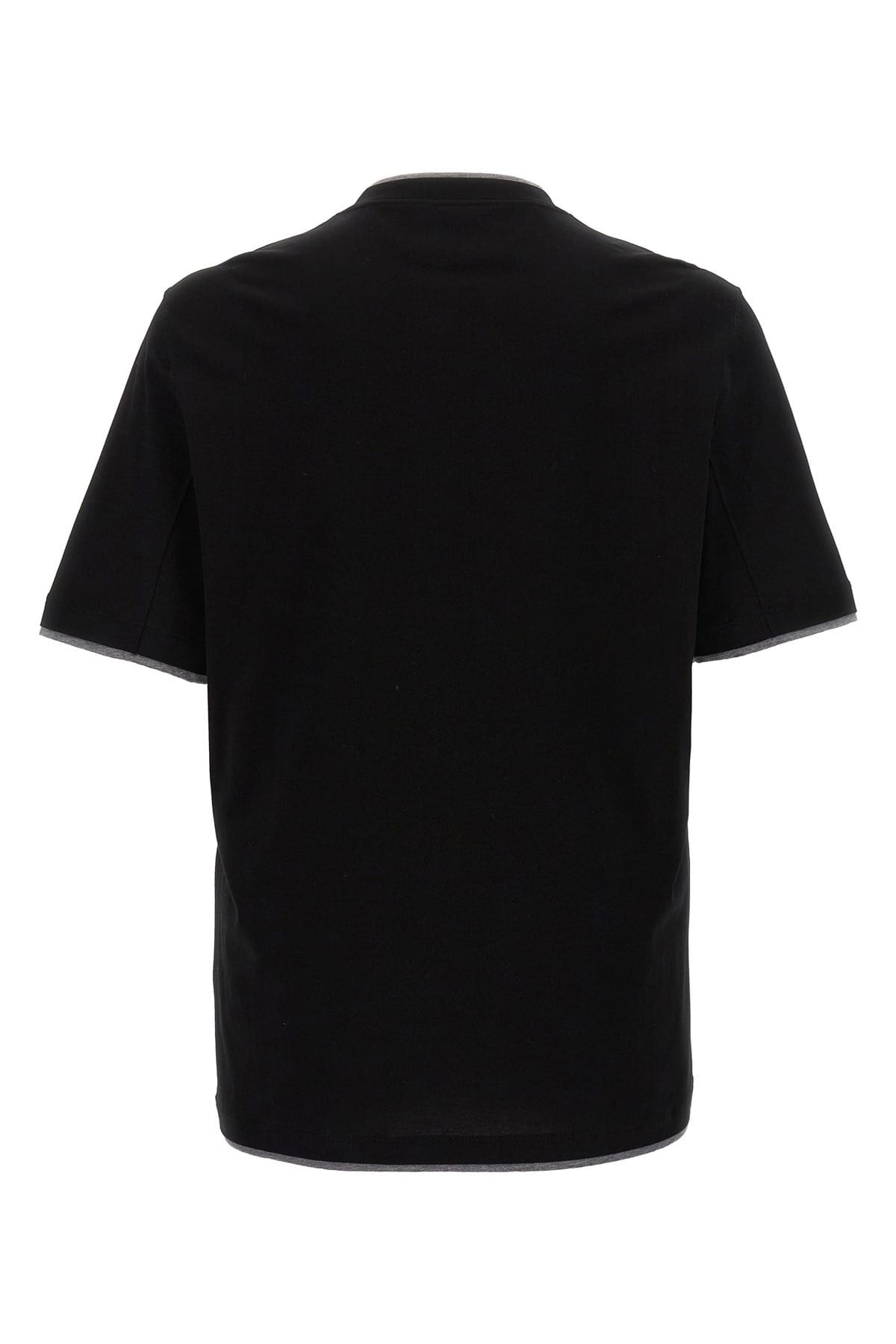 Brunello Cucinelli Brunello Cucinelli Double Hem T-Shirt