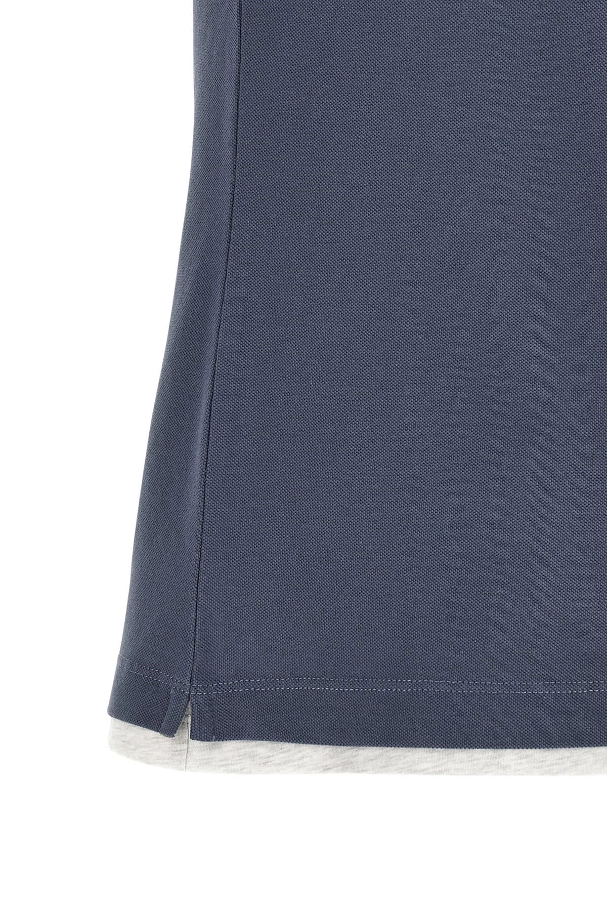 Brunello Cucinelli Brunello Cucinelli Double Layer Polo Shirt