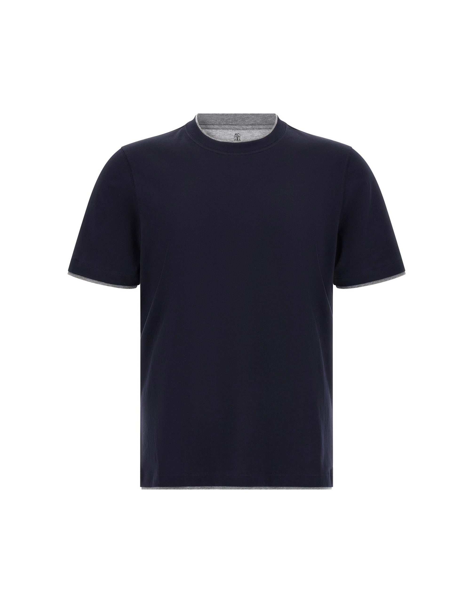 Brunello Cucinelli Double Layer T-Shirt