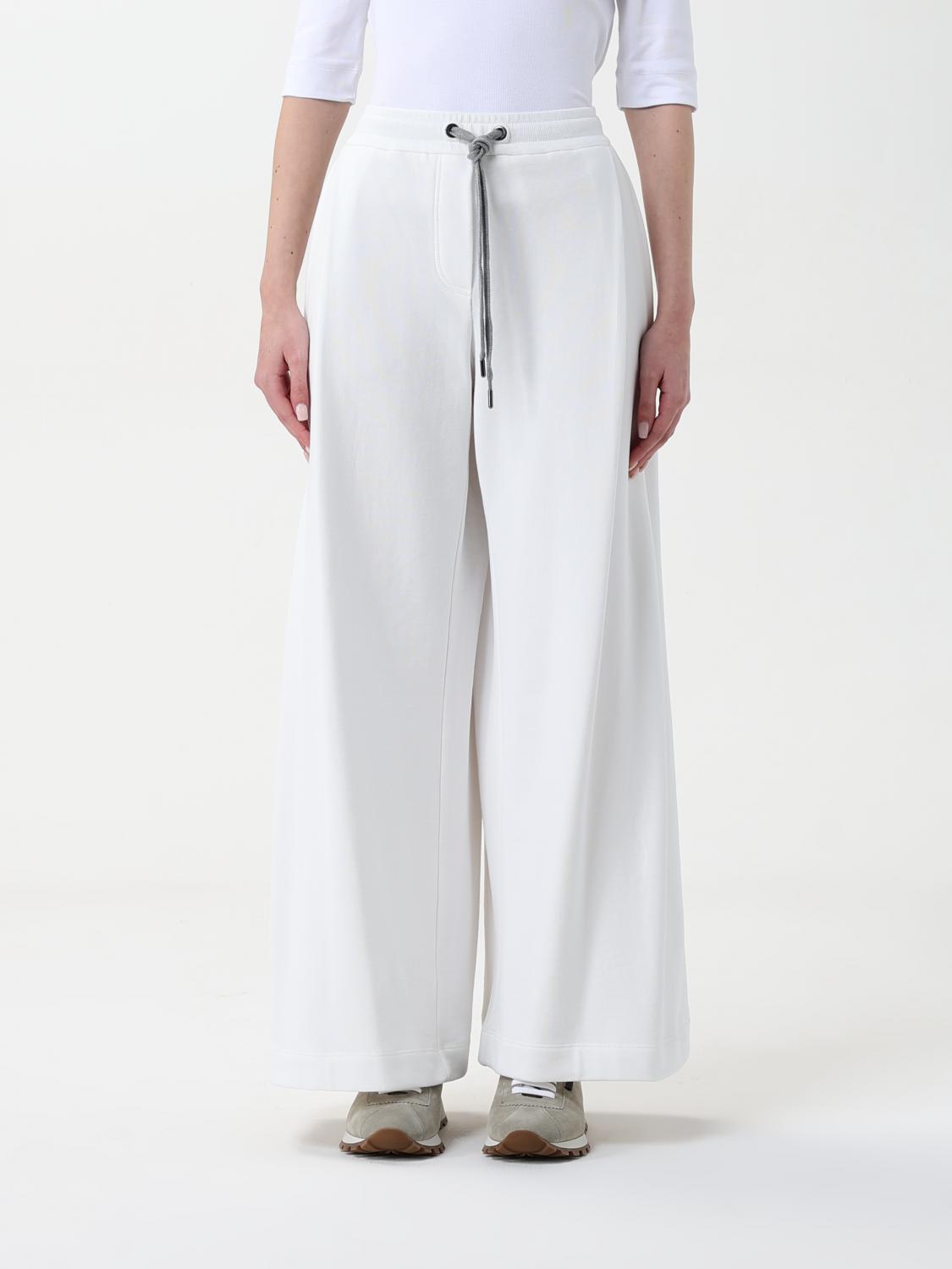 Brunello Cucinelli Drawstring Wide-Leg Trousers