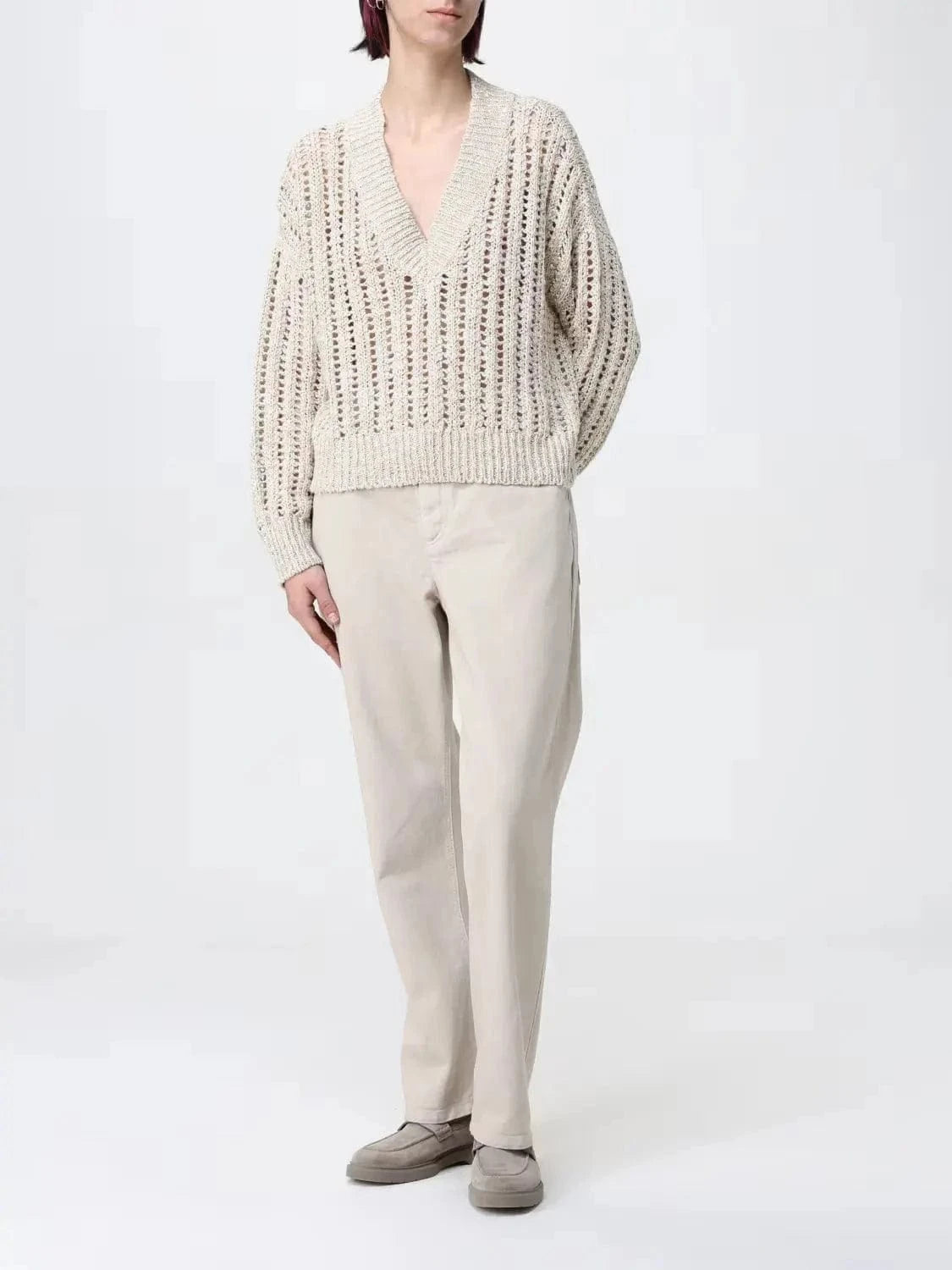 Brunello Cucinelli Dyed Denim Retro Jeans