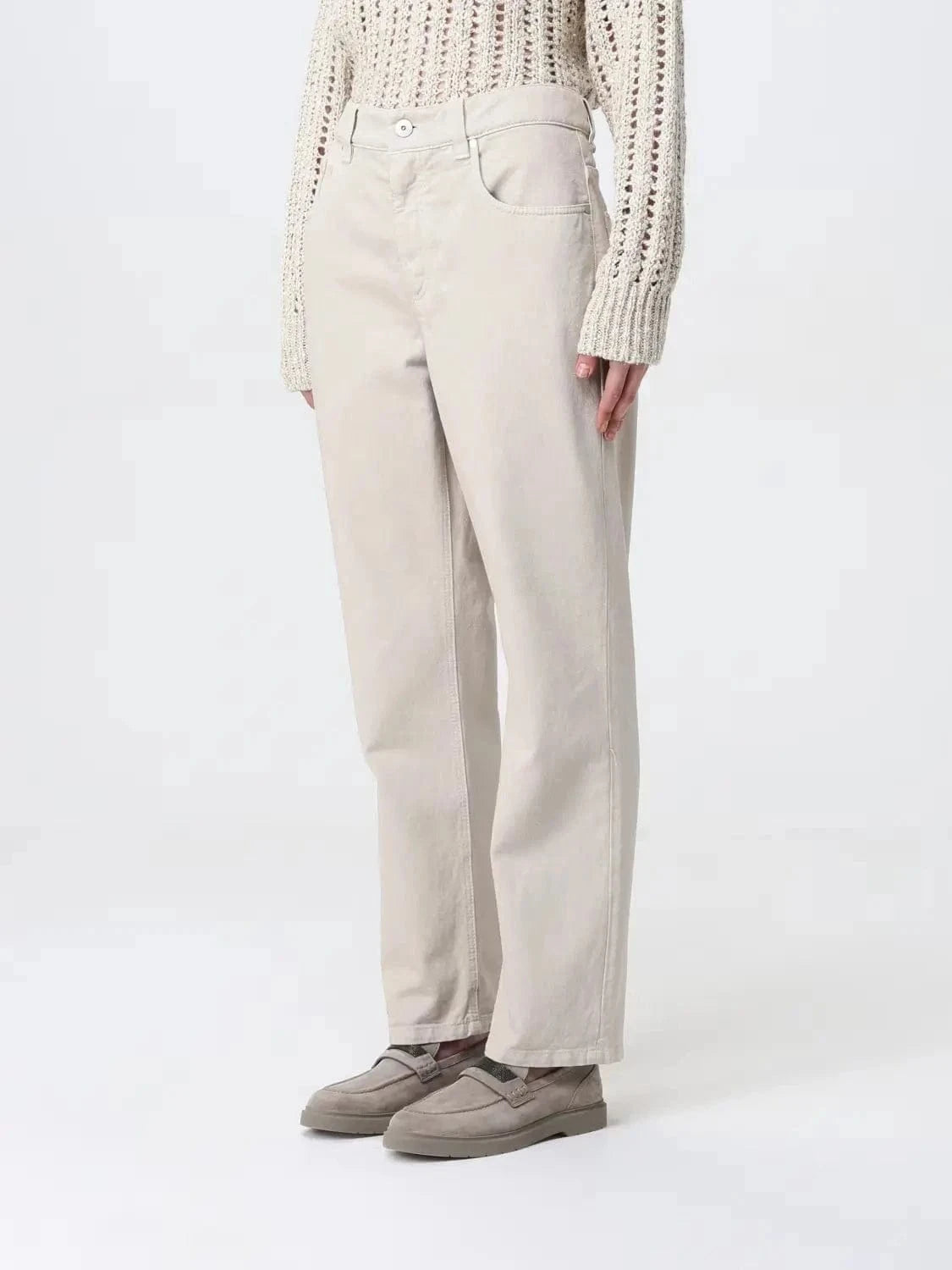 Brunello Cucinelli Dyed Denim Retro Jeans