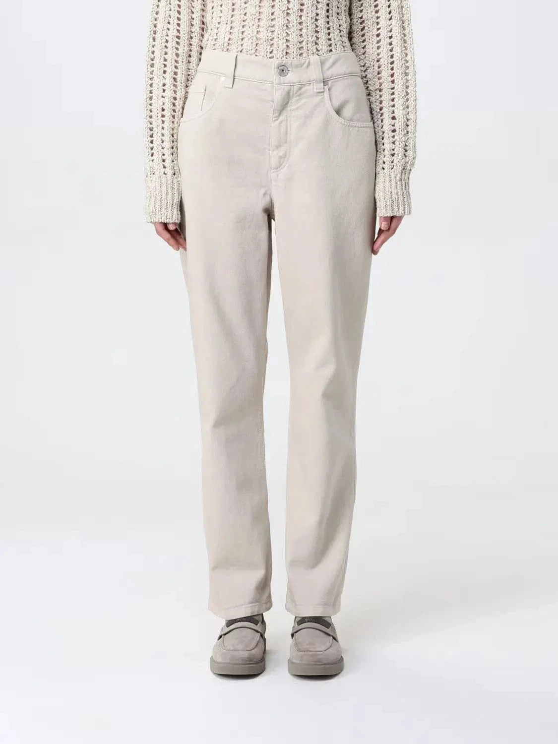 Brunello Cucinelli Dyed Denim Retro Jeans