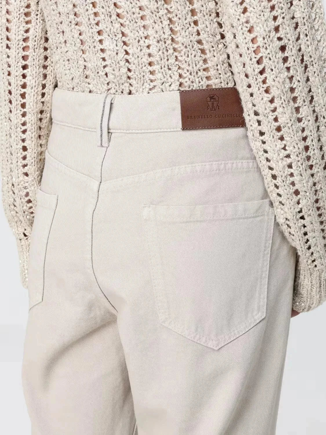 Brunello Cucinelli Dyed Denim Retro Jeans