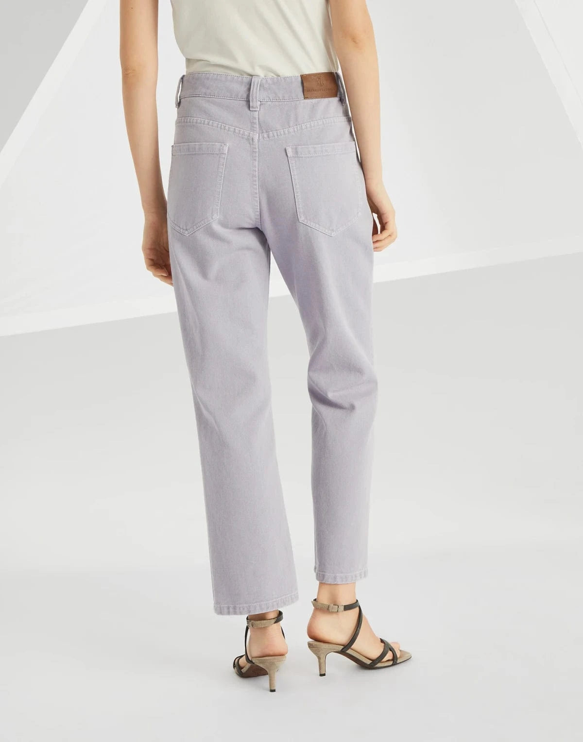 Brunello Cucinelli Dyed Denim Retro Loose Jeans