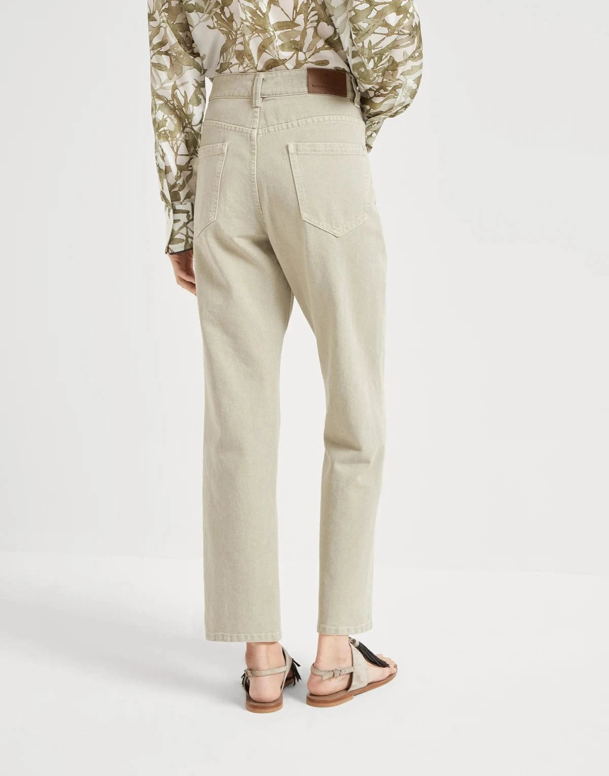 Brunello Cucinelli Straight Dyed Jeans