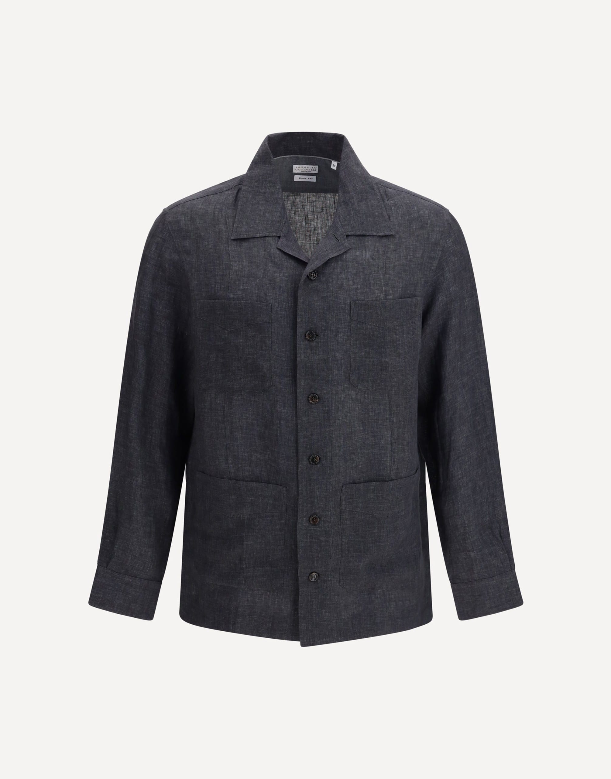 Brunello Cucinelli Easy Fit Linen Shirt