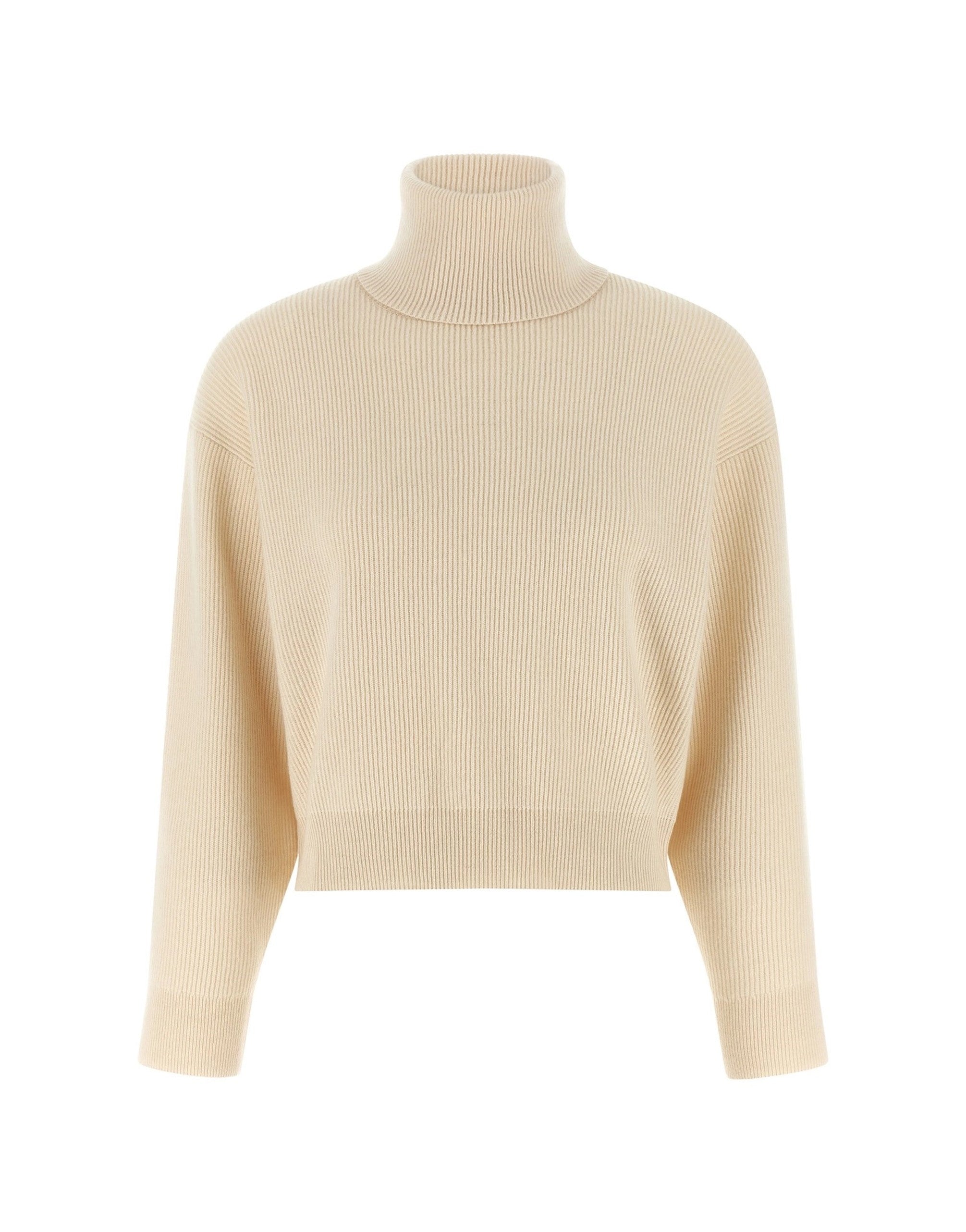 Brunello Cucinelli Brunello Cucinelli English Ribbed High-Neck Sweater