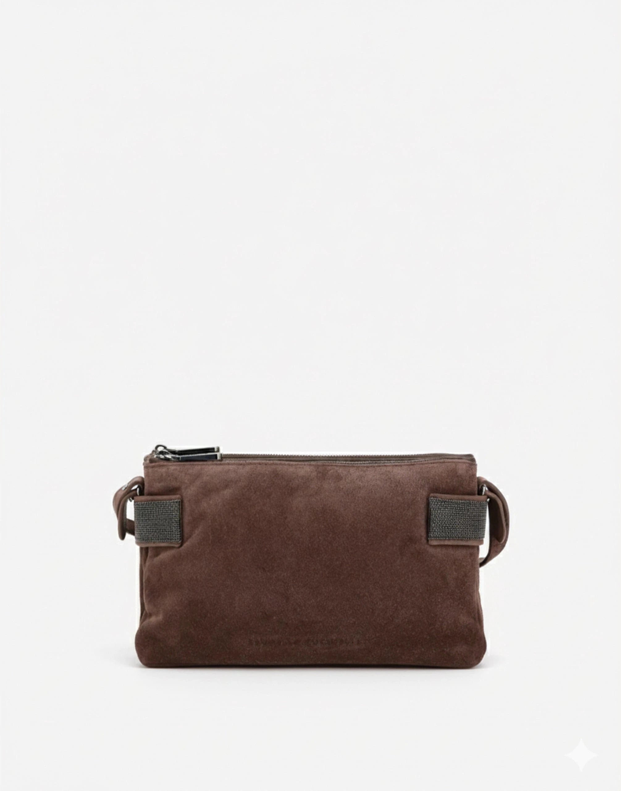 Brunello Cucinelli Essence Mini Suede Shoulder Bag