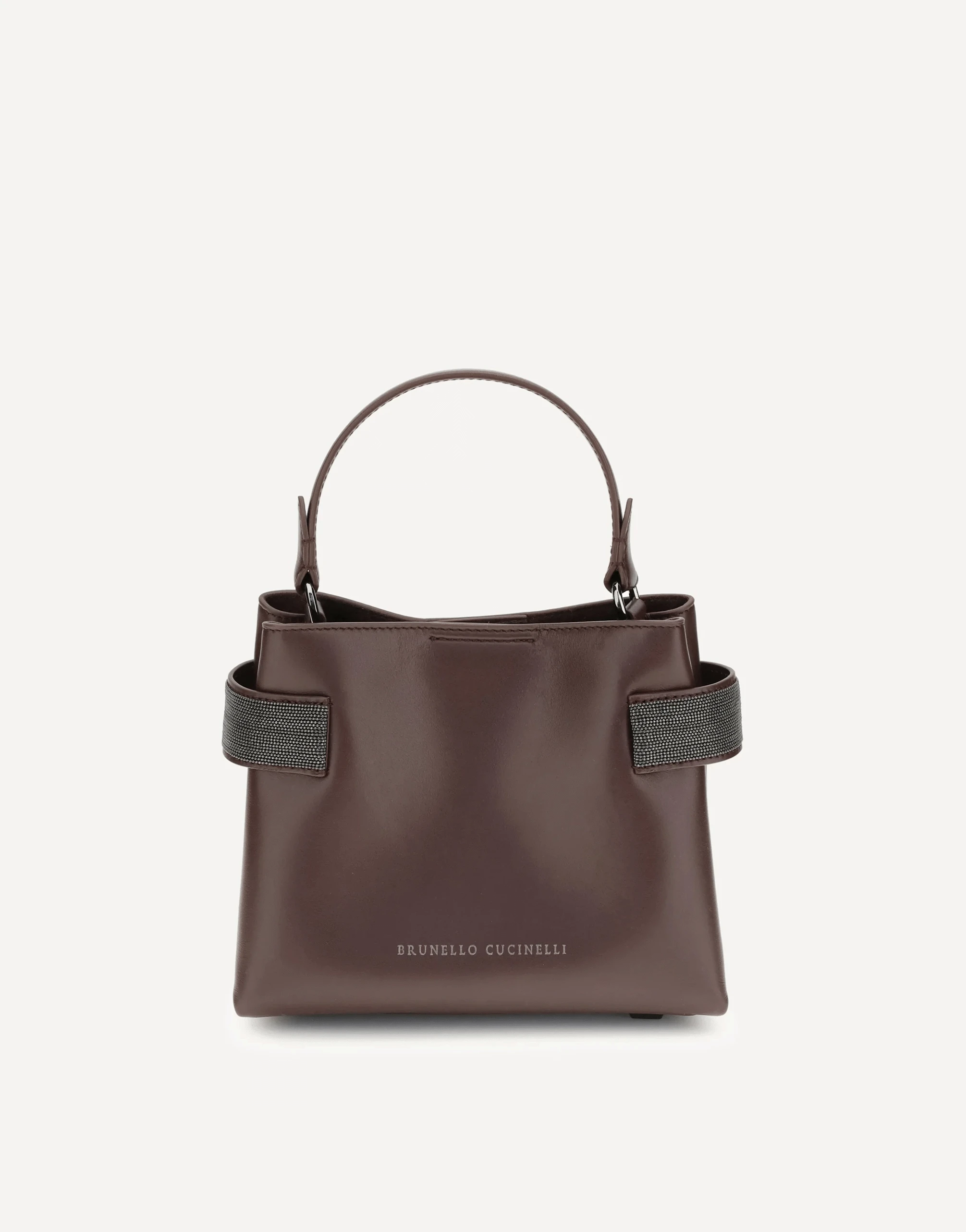 Brunello Cucinelli エッセンス スモール トップハンドル バッグ