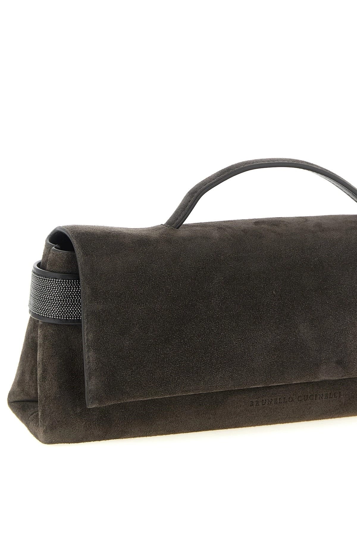 Brunello Cucinelli Brunello Cucinelli Essence Suede Clutch