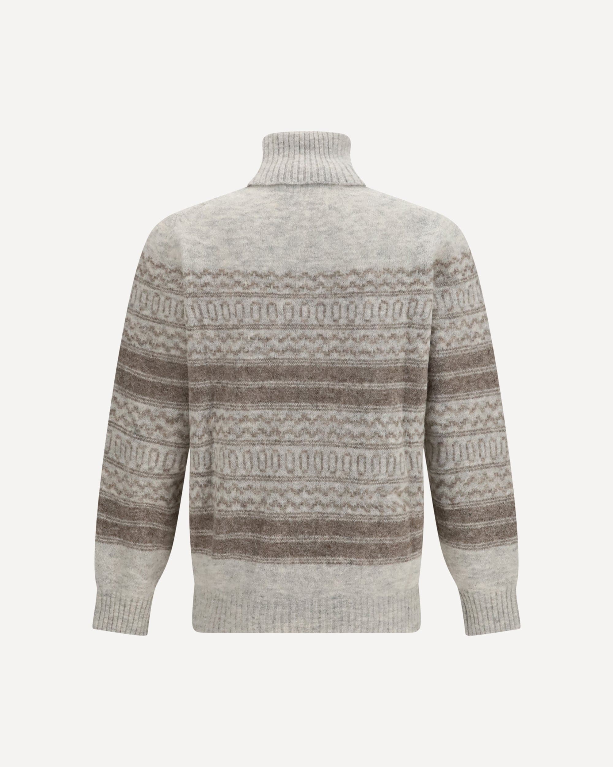 Brunello Cucinelli Fair Isle Gebreide Coltrui - alternate view