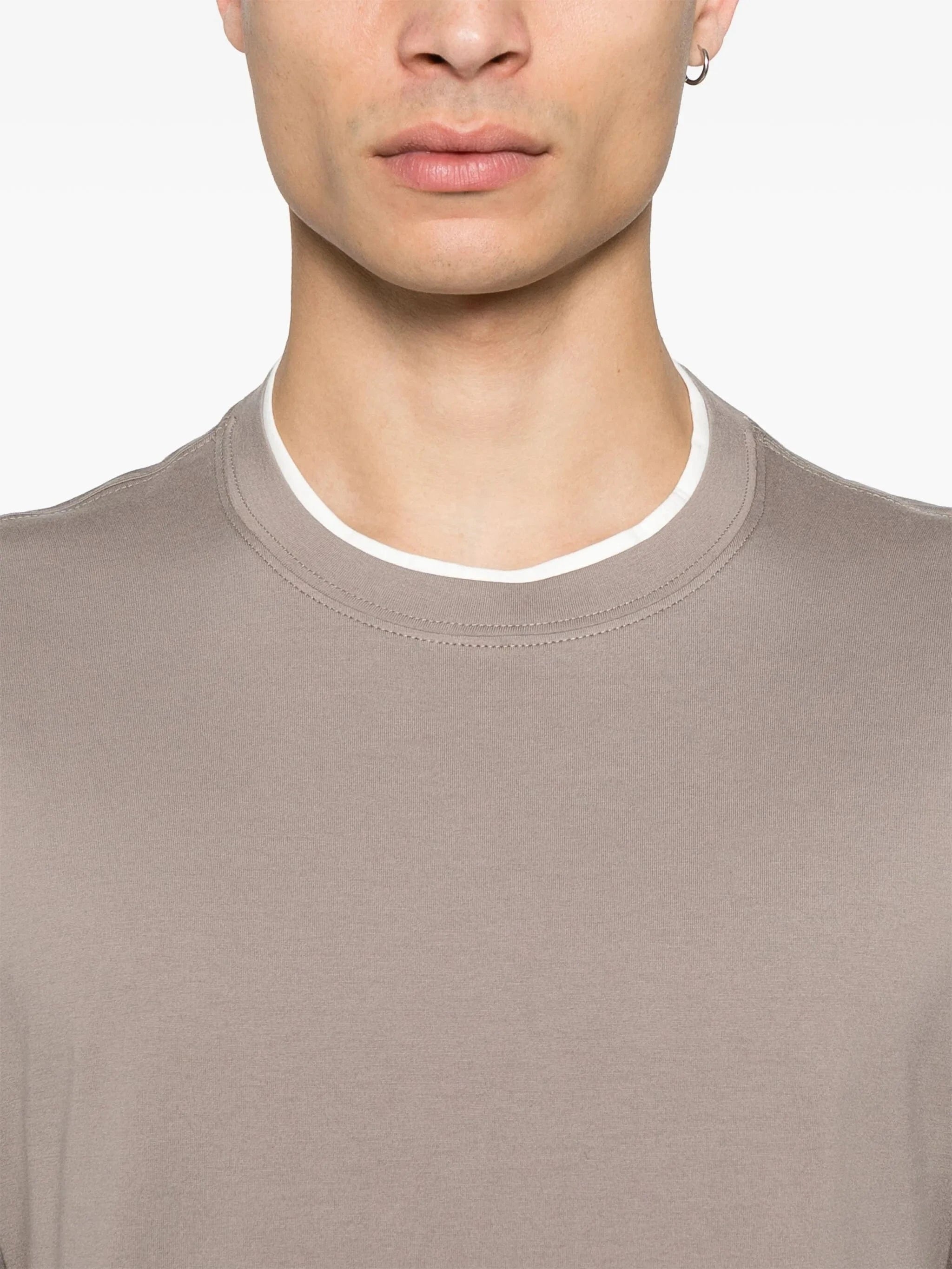 Brunello Cucinelli Faux-Layering T-Shirt